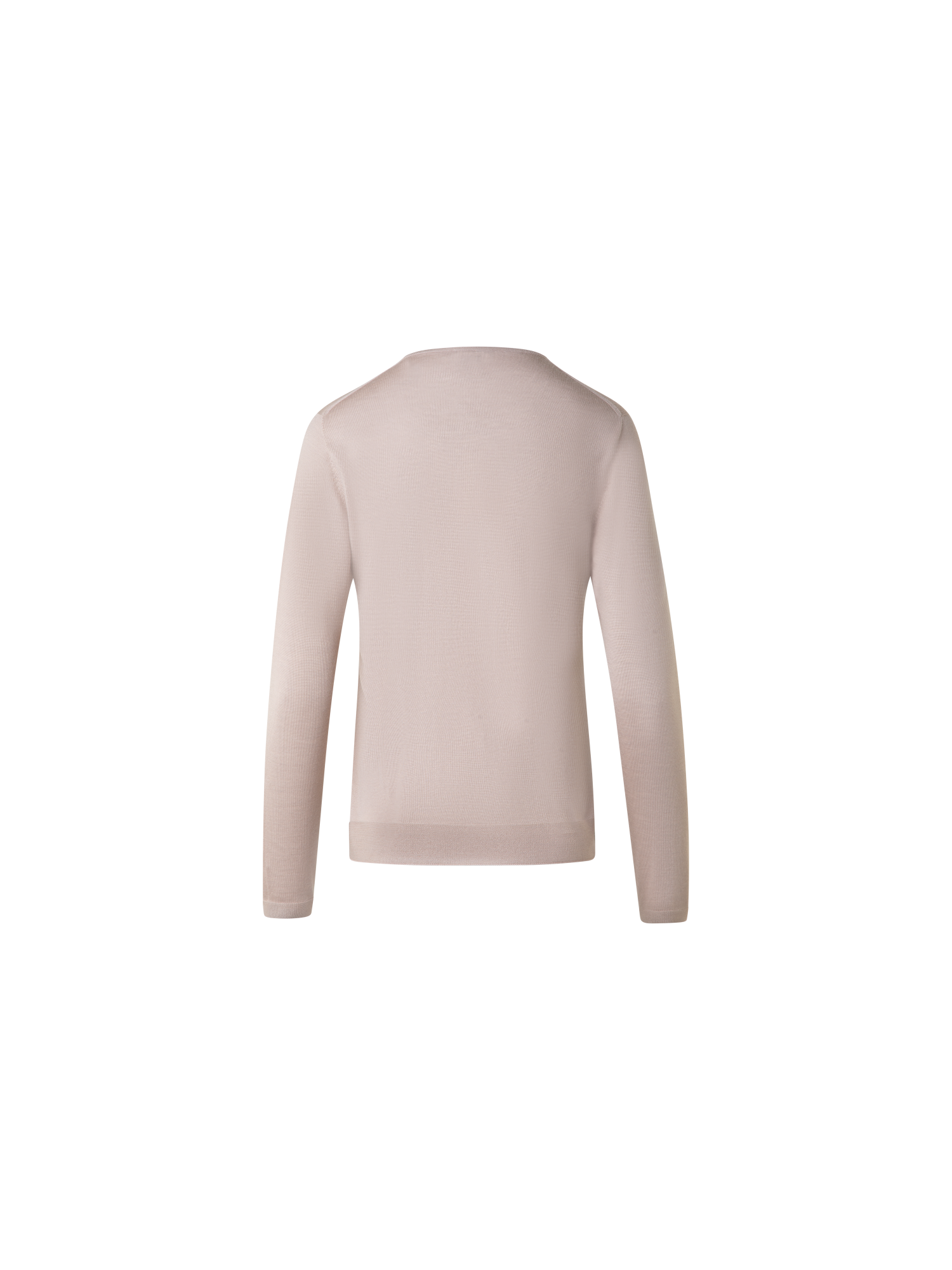 Designer Nahtloser Pullover aus Kaschmir und Seide - Beige