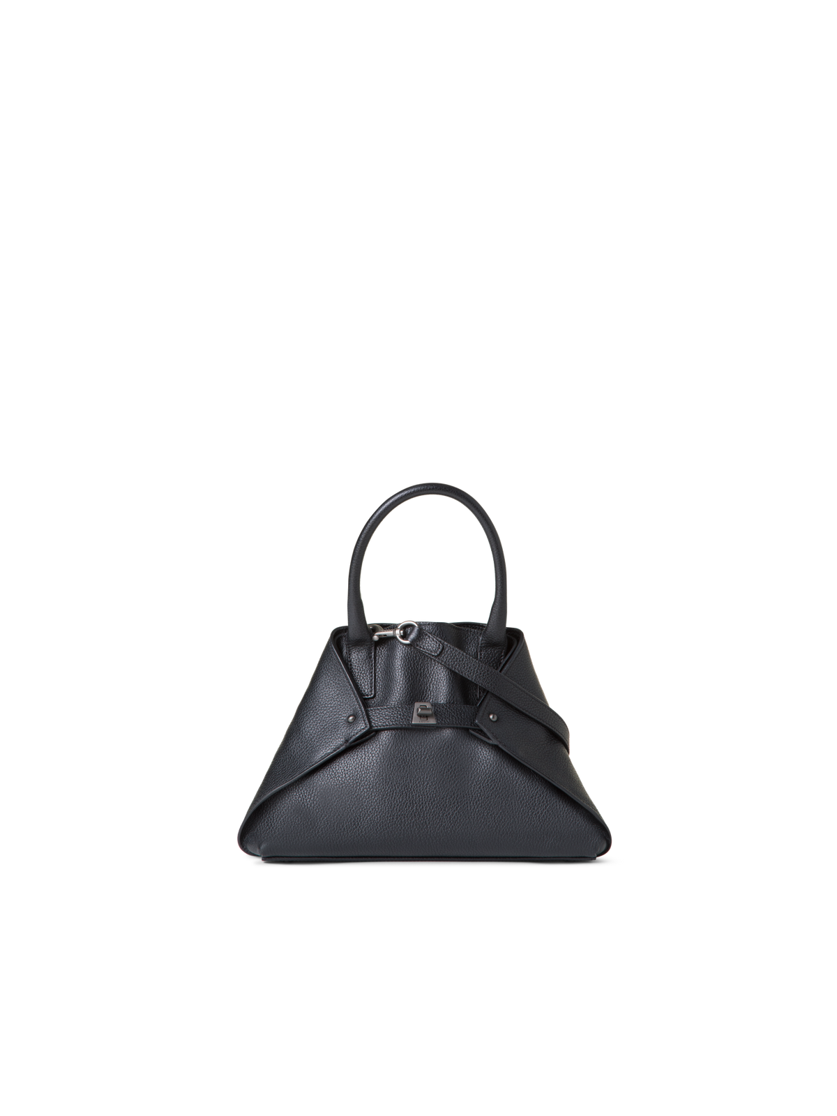 Designer Ai Little Top Handle Tote - Schwarz