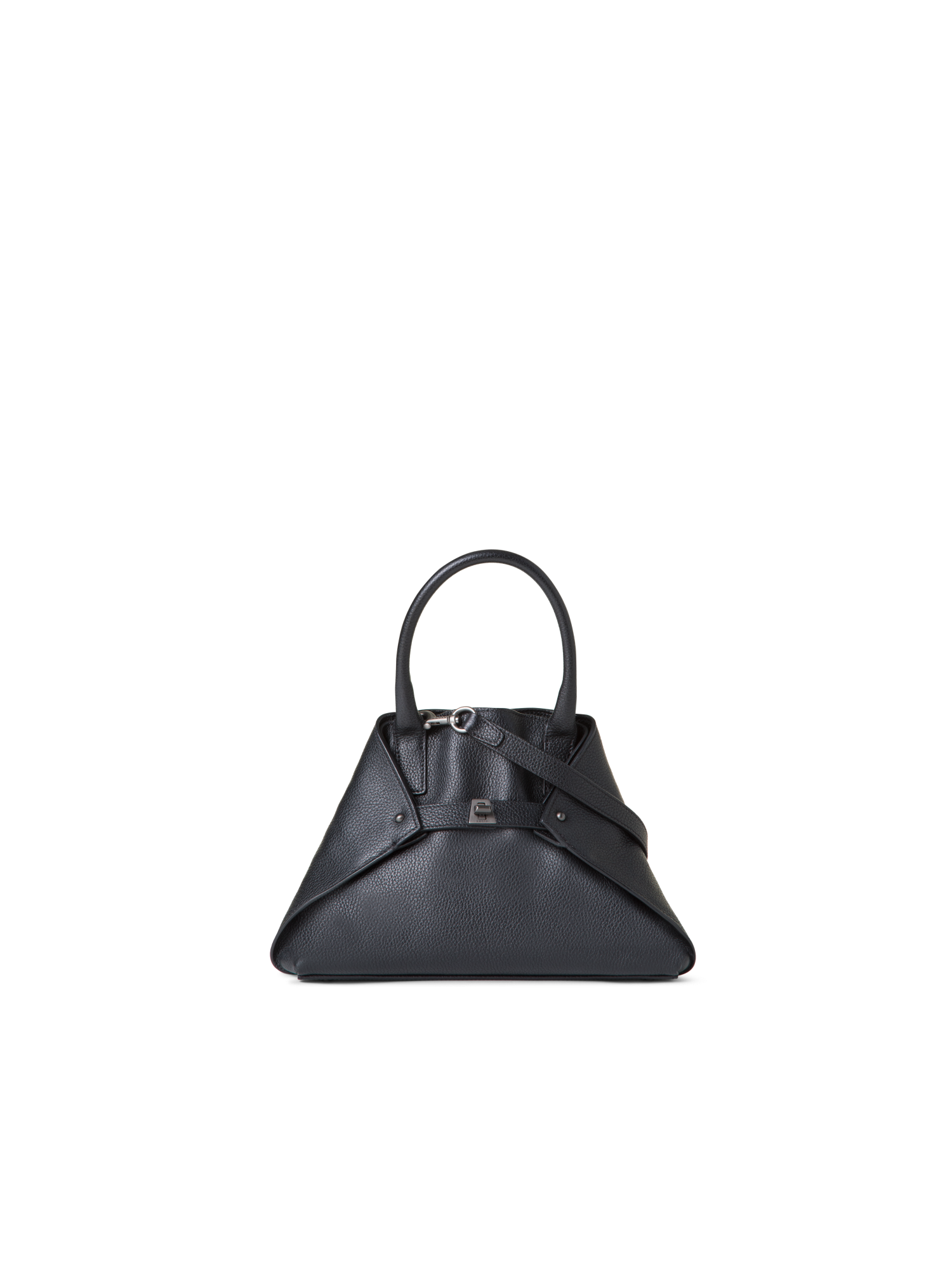 Designer Ai Little Top Handle Tote - Schwarz