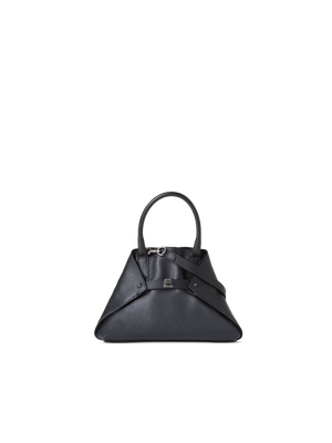 Designer Ai Little Top Handle Tote - Schwarz