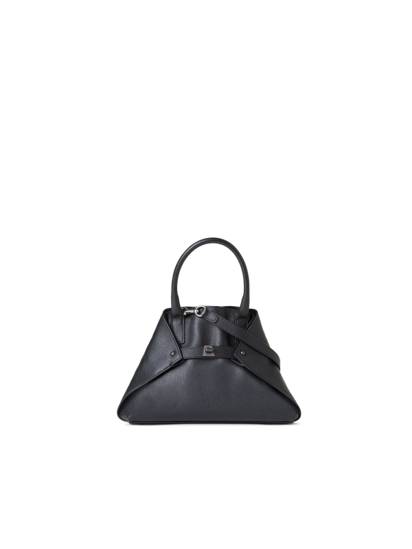 Designer Ai Little Top Handle Tote - Schwarz
