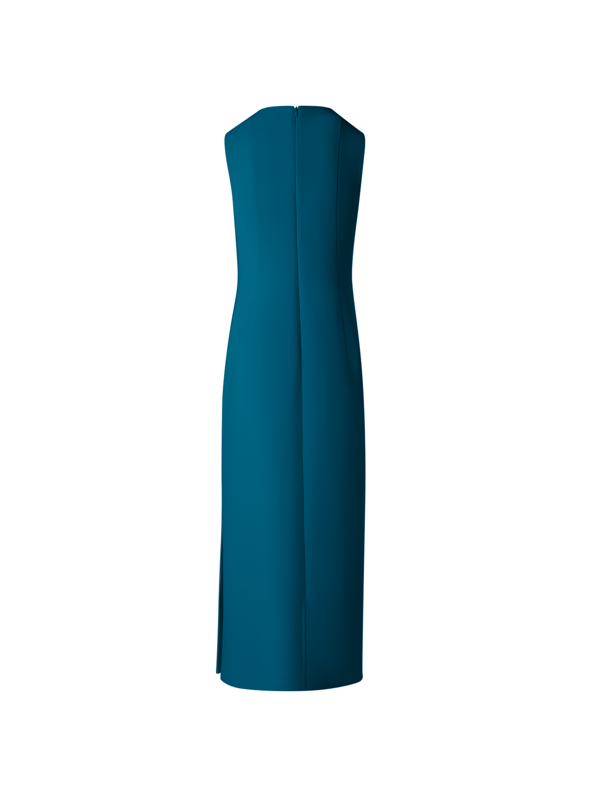 Designer Midi-Etuikleid aus Woll-Doubleface - Grün