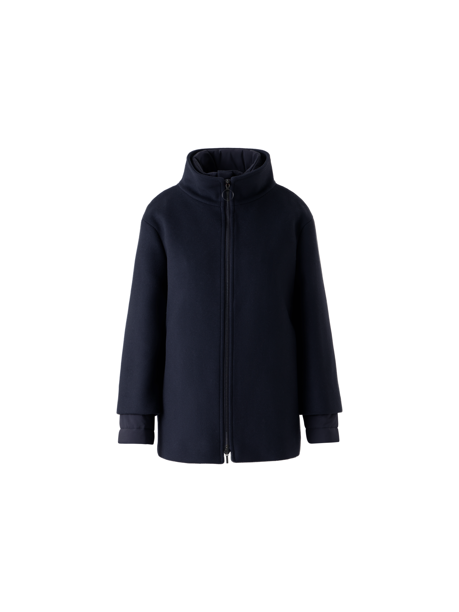 Designer 3-in-1 Kurzmantel - Dunkelblau - Blau