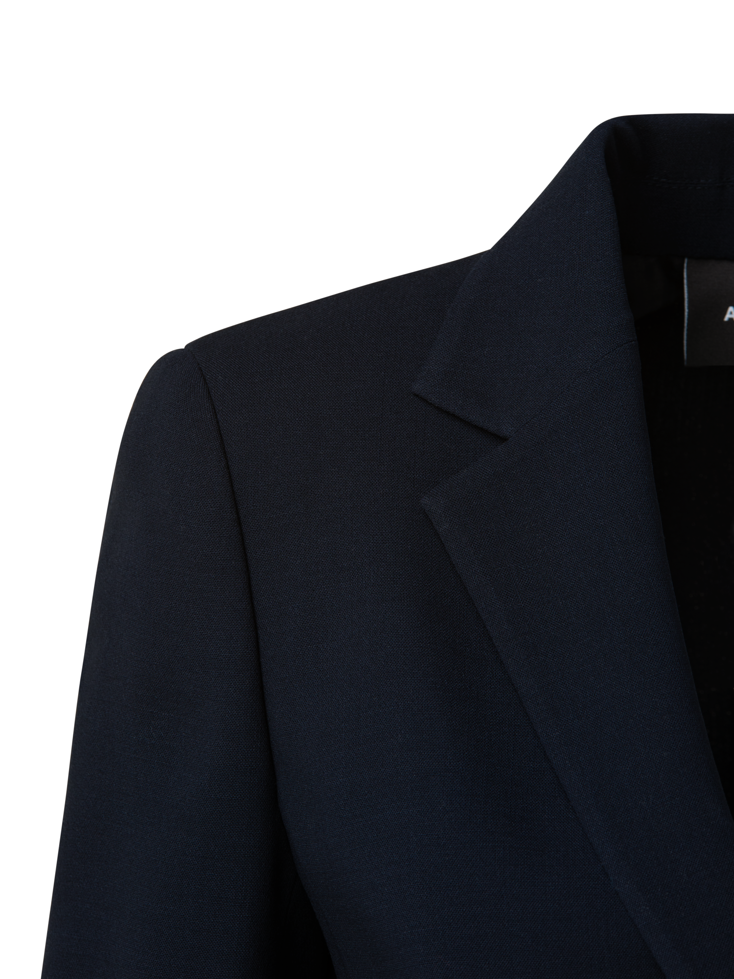 Designer Blazer aus Woll-Doubleface - Dunkelblau - Blau