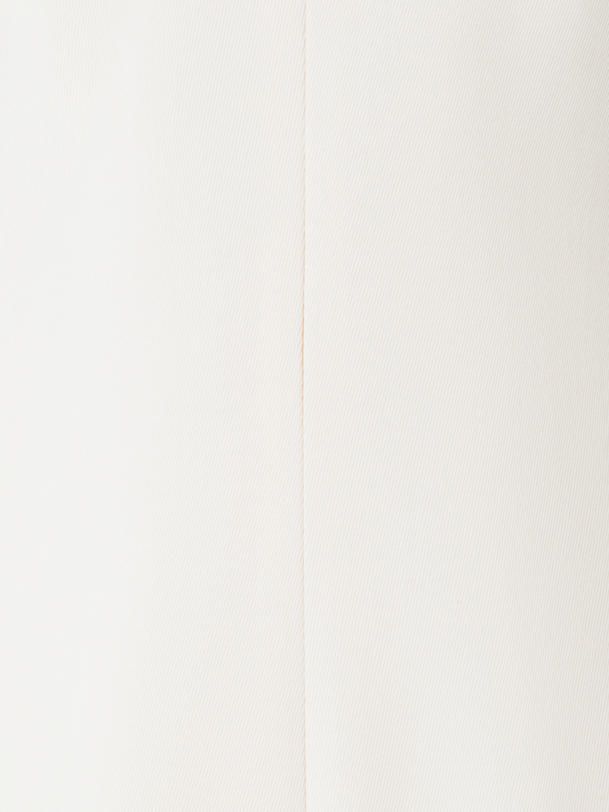 Designer Kurzes Trikotin-Etuikleid mit Metallringen - Ecru - Weiss