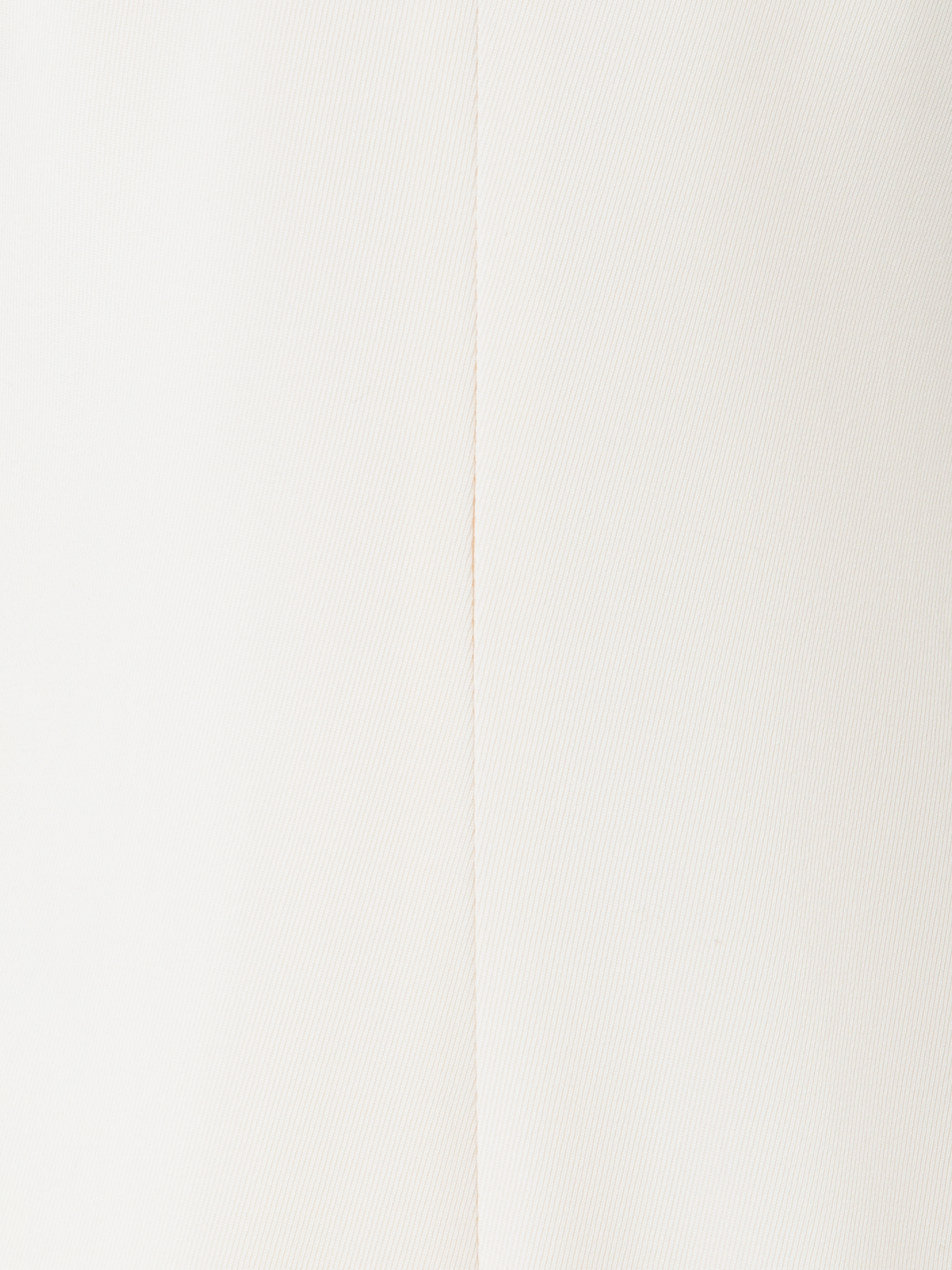 Designer Kurzes Trikotin-Etuikleid mit Metallringen - Ecru - Weiss