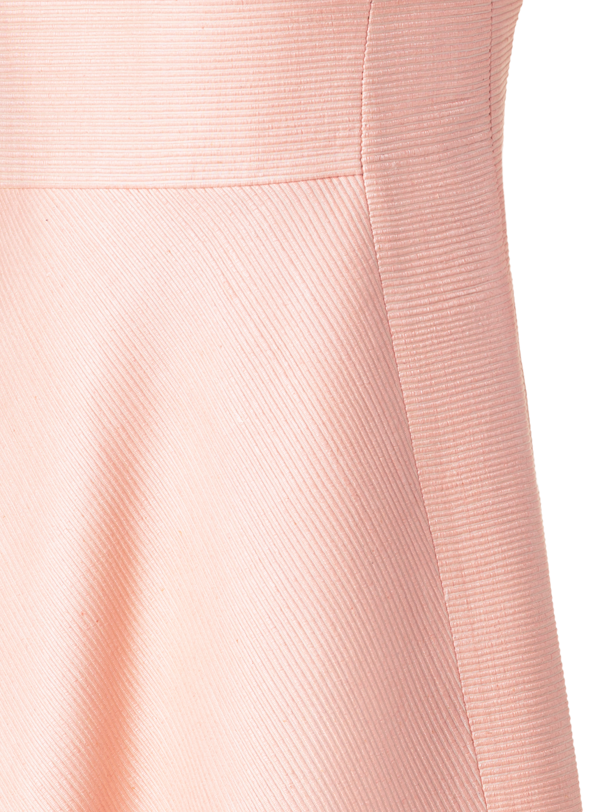 Designer Seiden-Cocktailkleid mit A-Linien-Rock - Orange