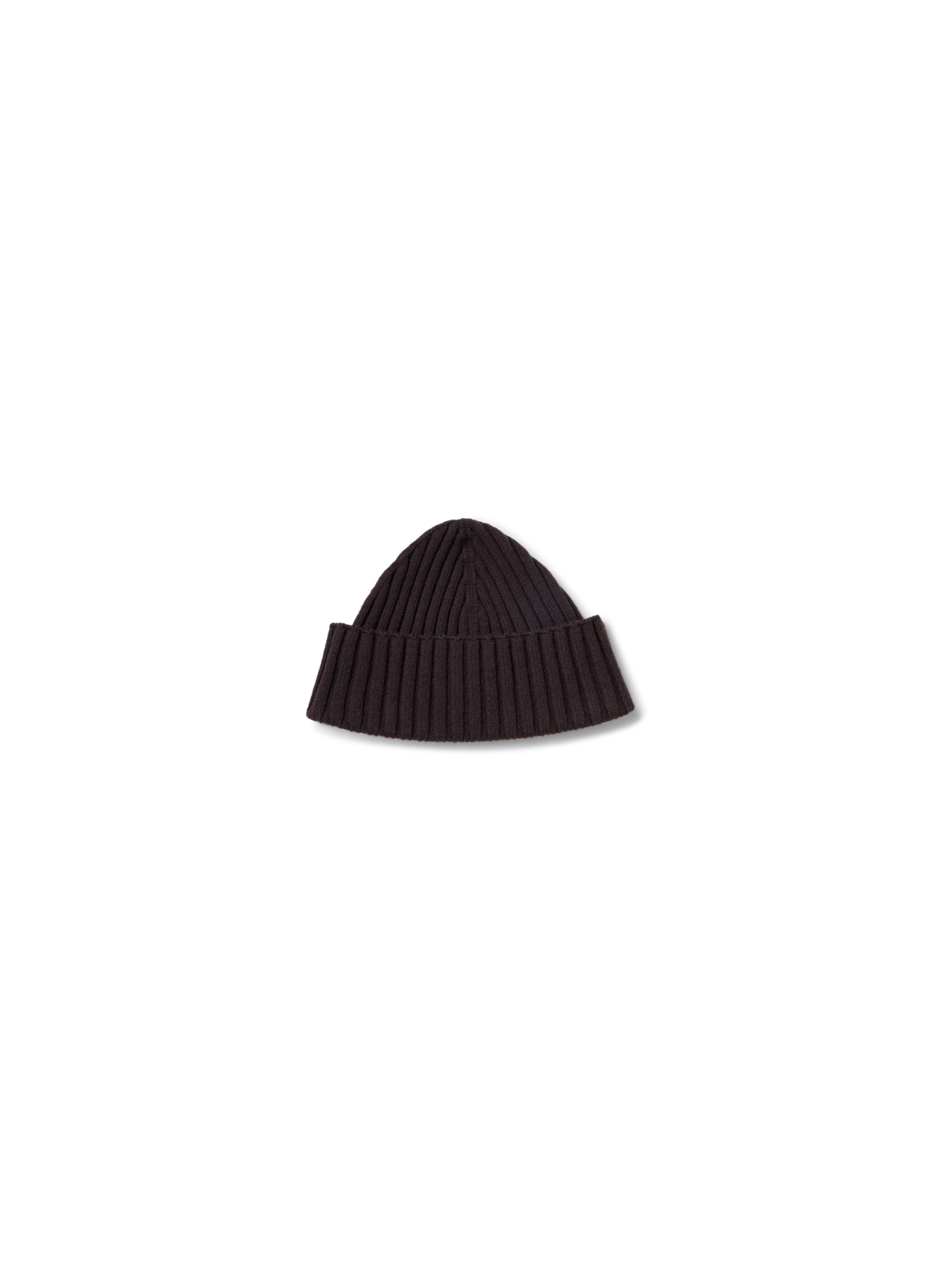 Designer Beanie aus Wolle-Kaschmir - Braun