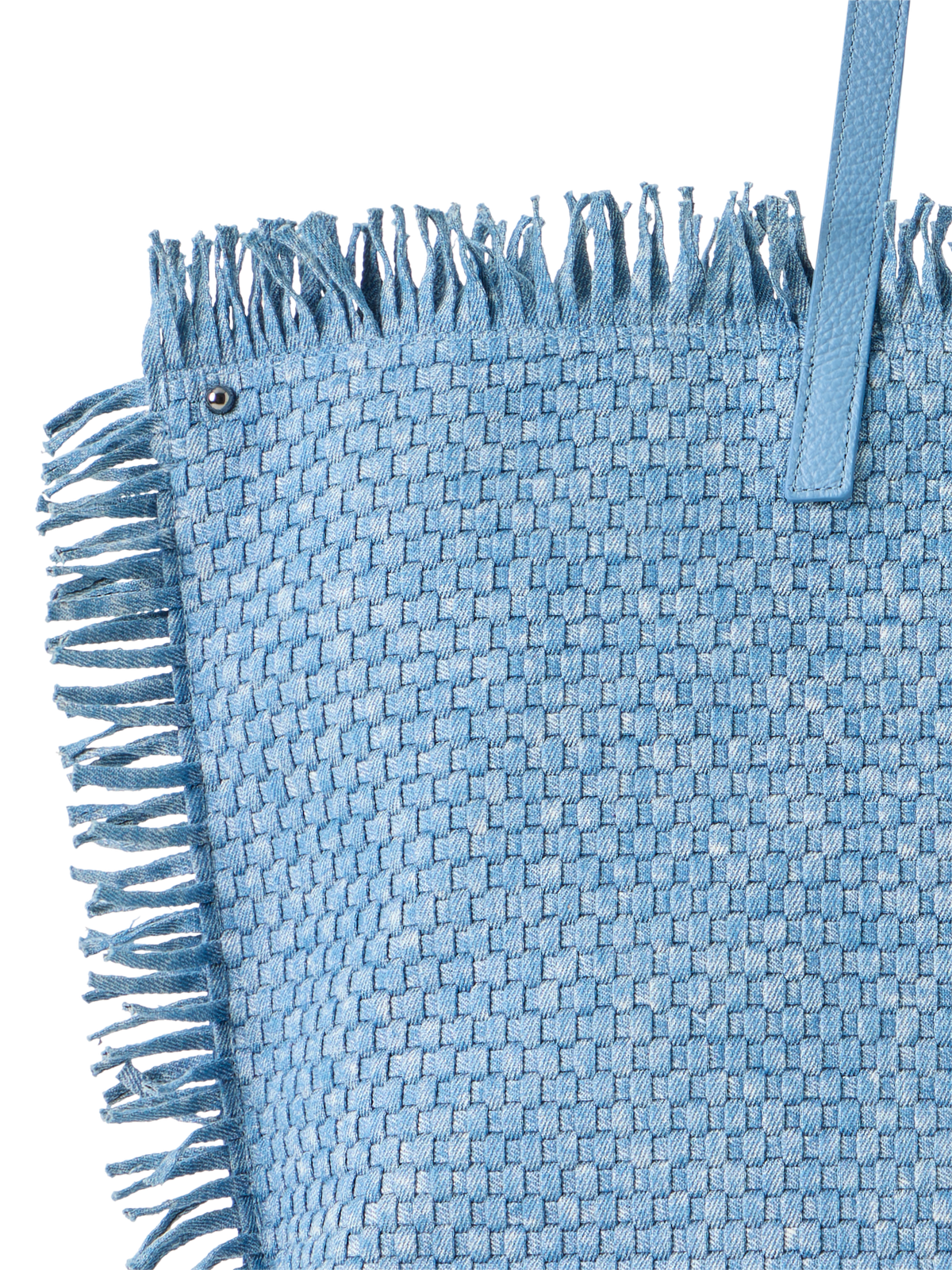 Designer Ai Medium Shoulder Tote - Blau