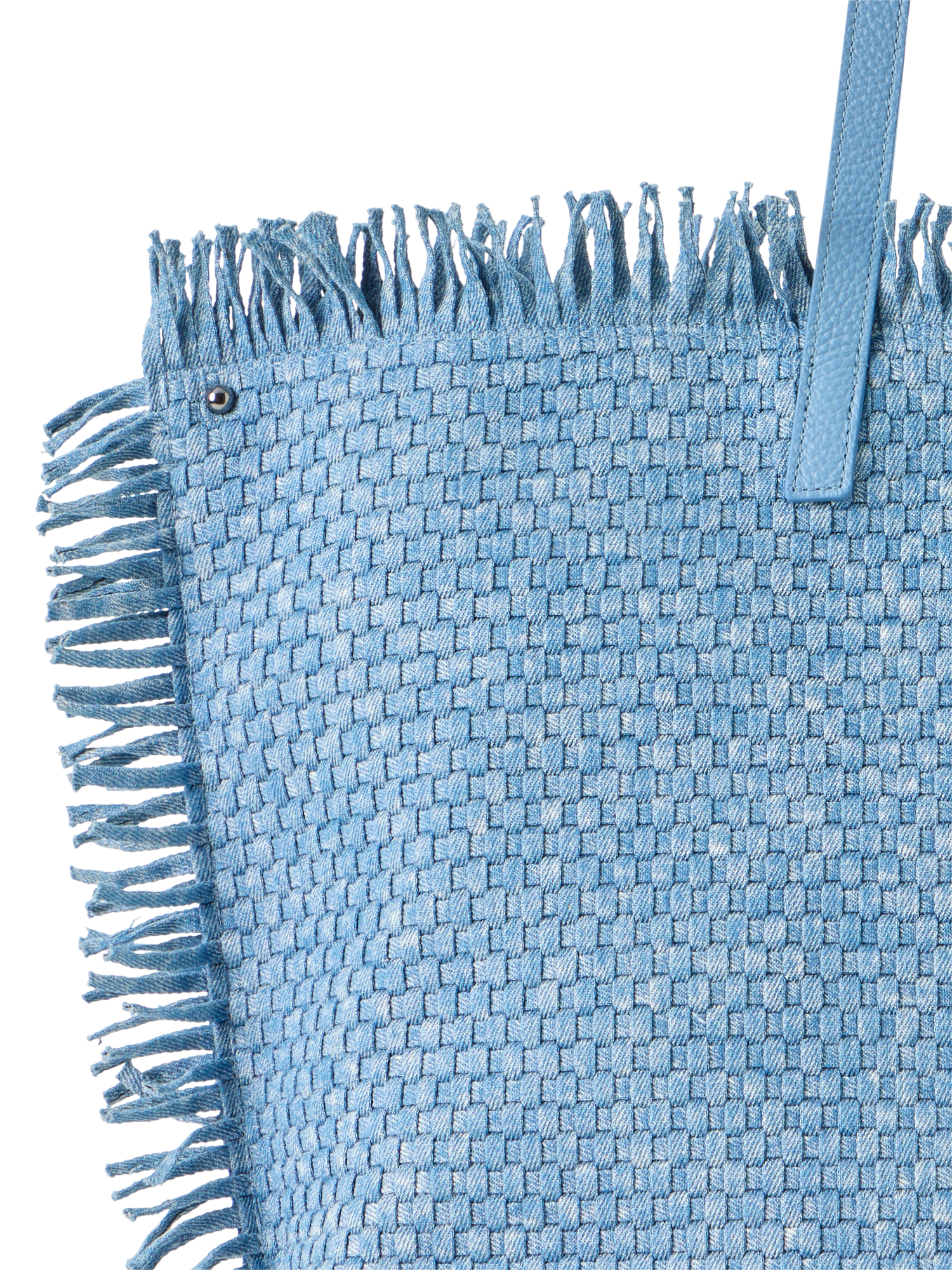 Designer Ai Medium Shoulder Tote - Blau