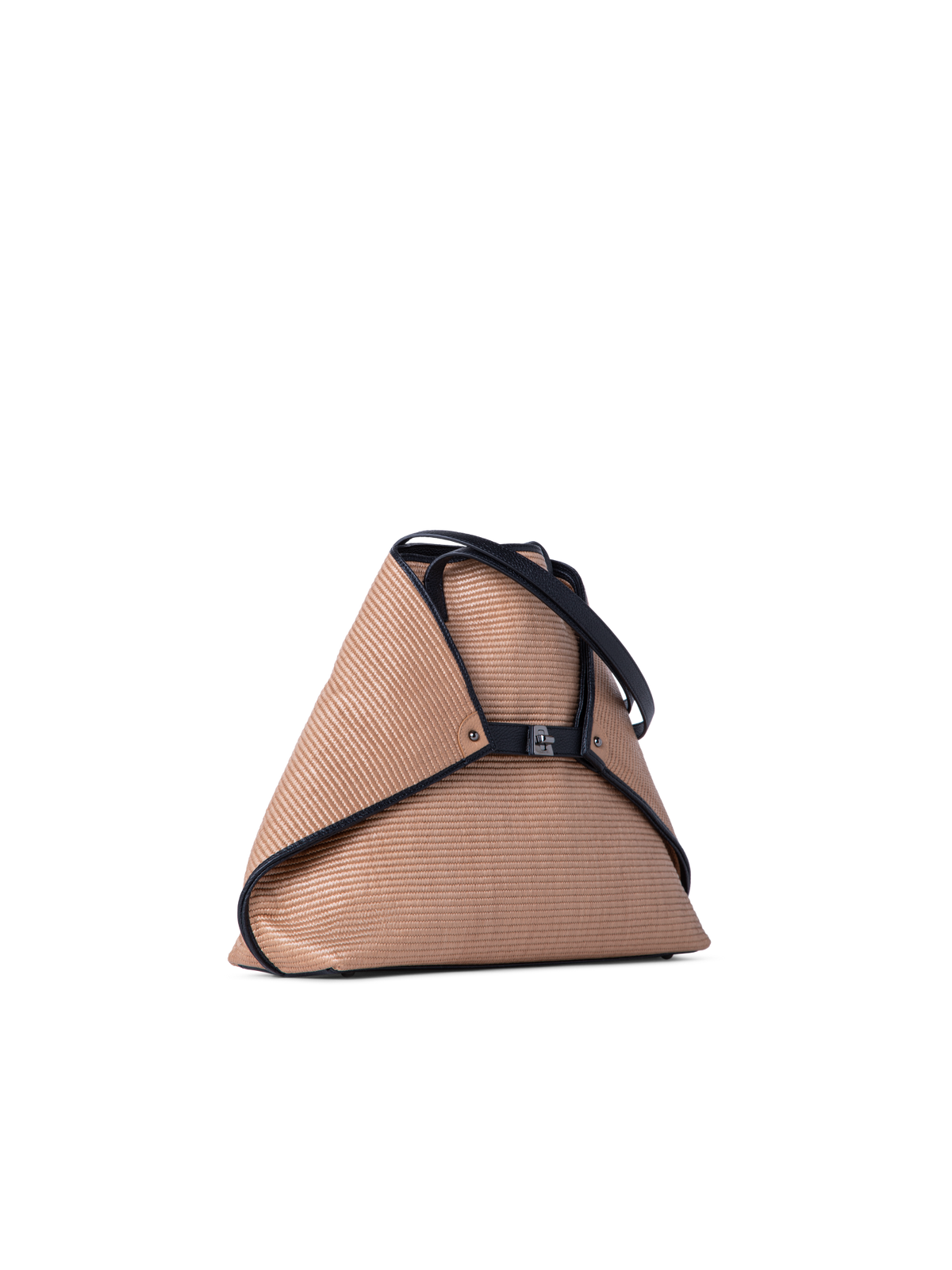 Designer Ai Medium Shoulder Tote - Schwarz - Bunt - Beige