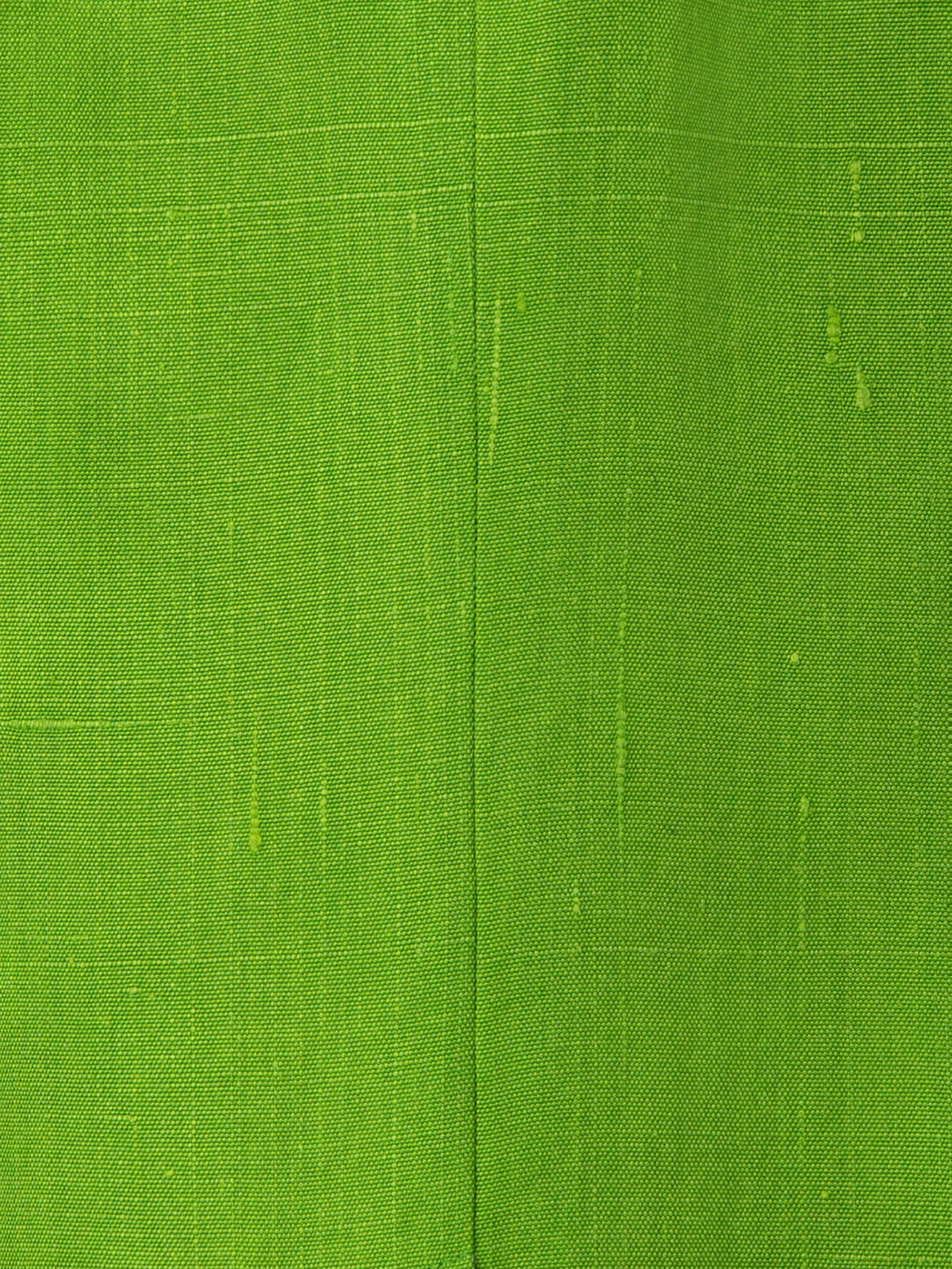 Designer Zweireihiger Blazer aus Shantung-Seide - Grün