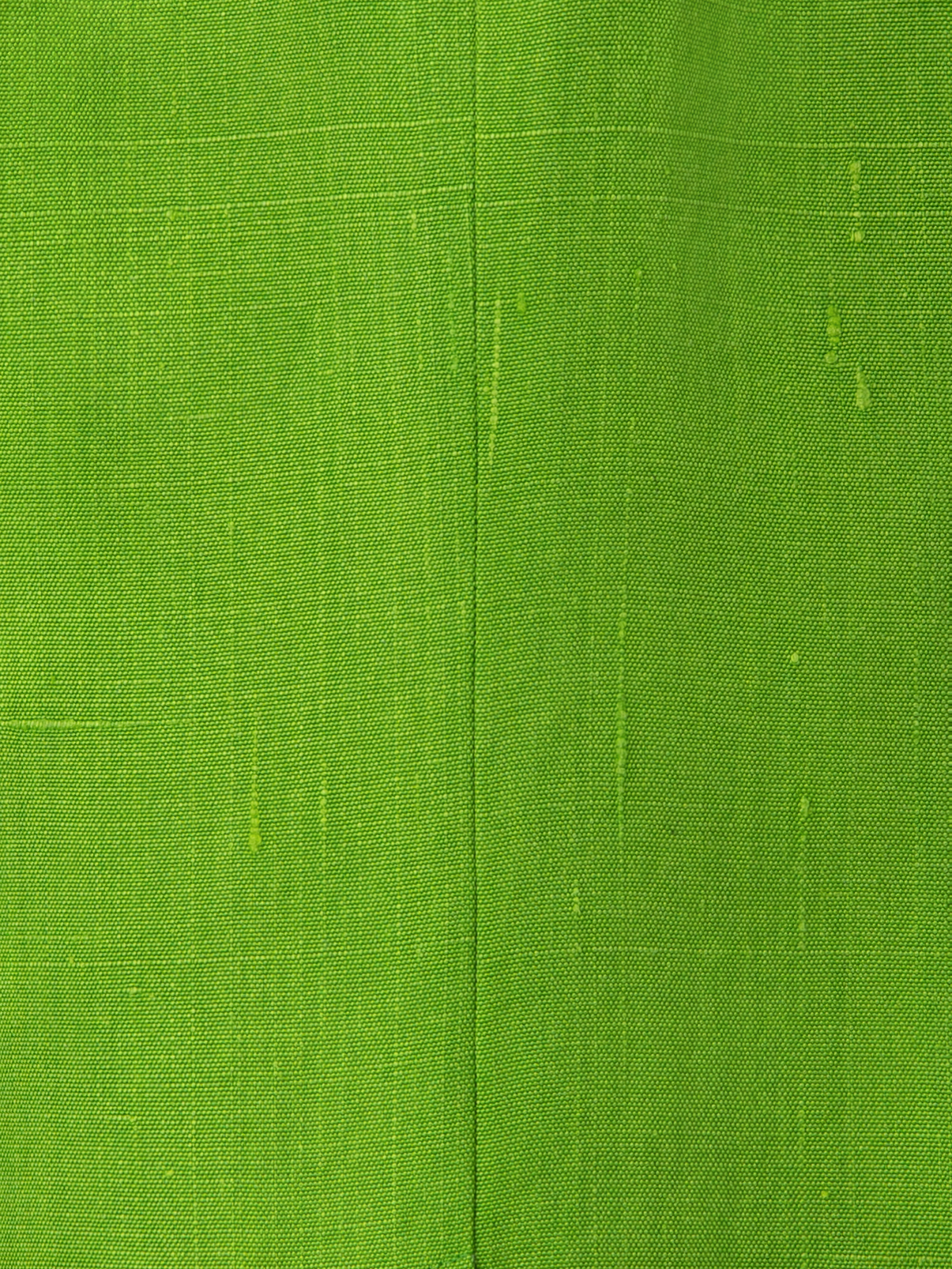 Designer Zweireihiger Blazer aus Shantung-Seide - Grün