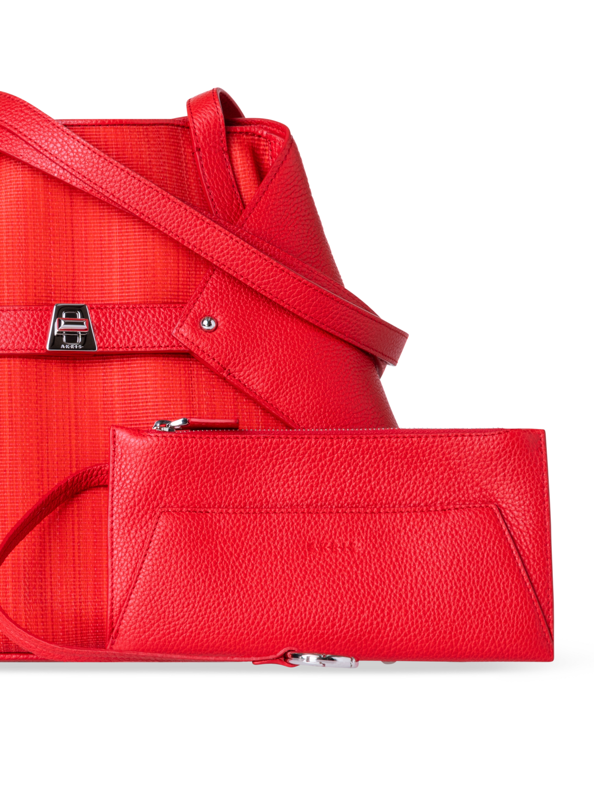 Designer Ai Small Shoulder Tote - Rot