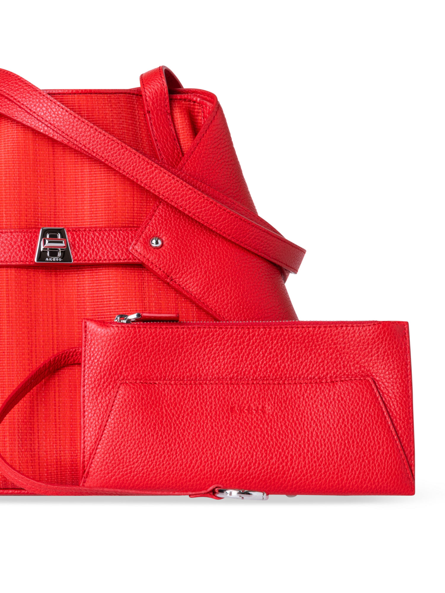 Designer Ai Small Shoulder Tote - Rot