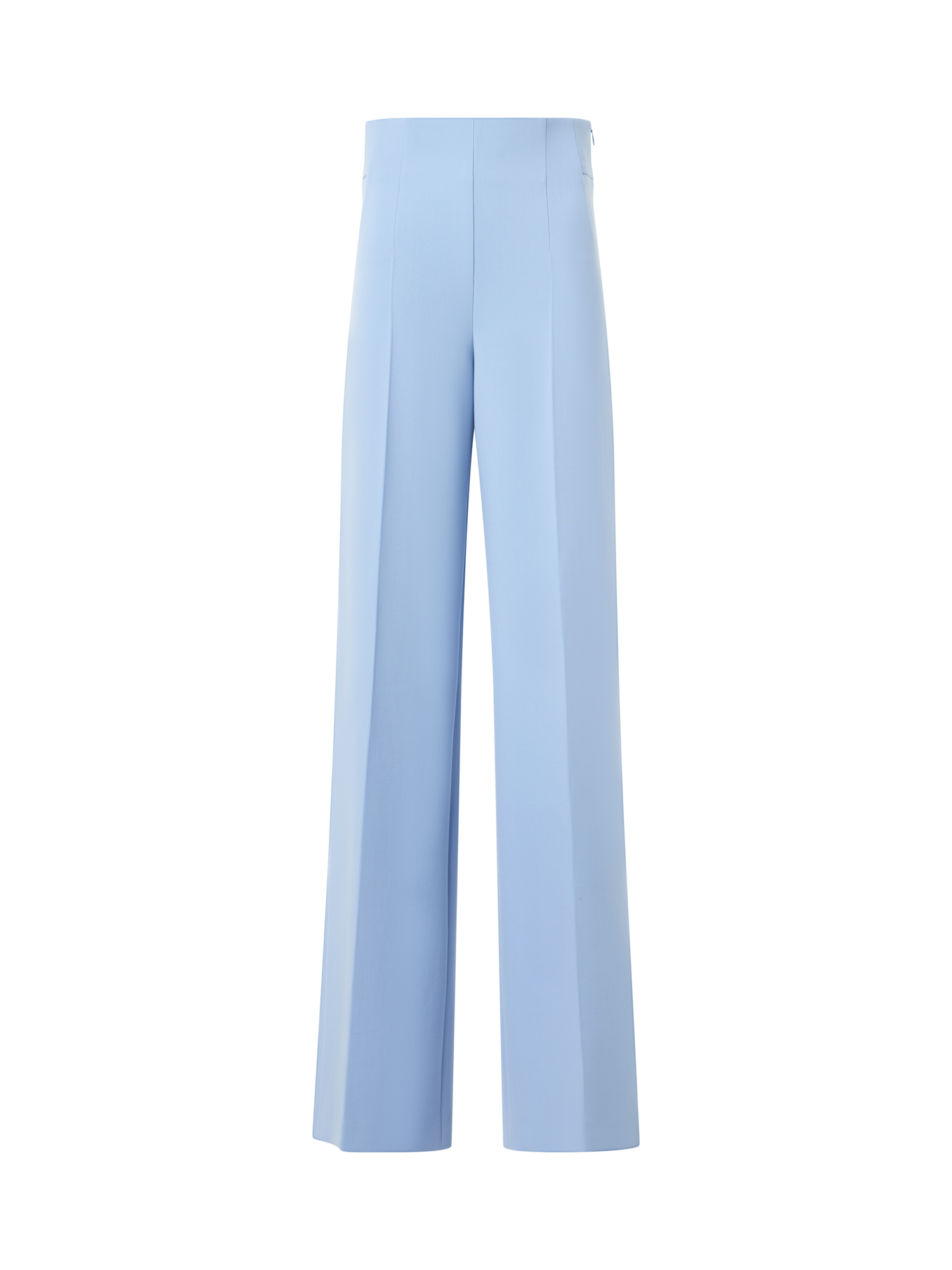 Designer Fiyuki High Waist Hose aus Woll-Doubleface