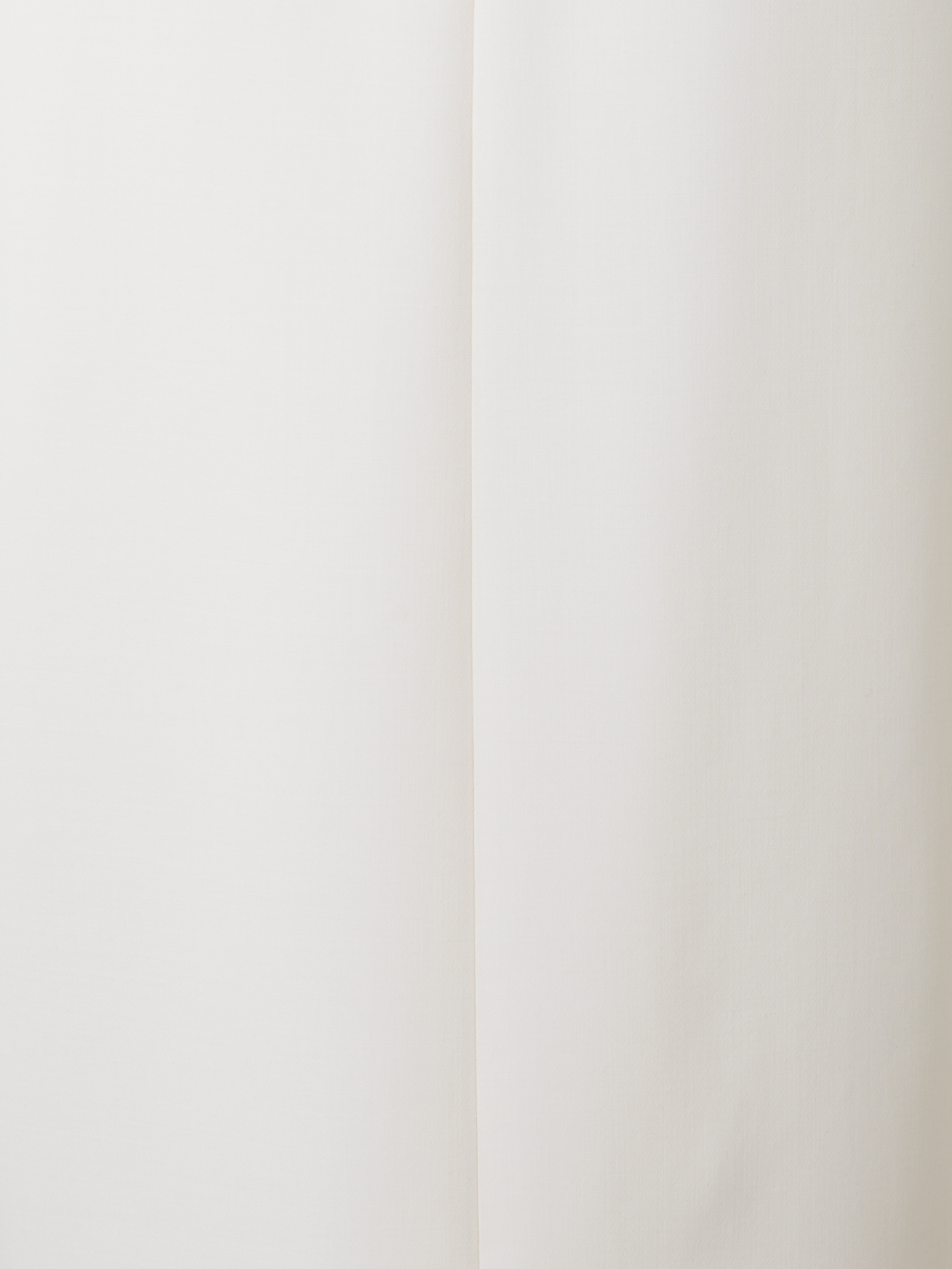 Designer Midi-Etuikleid aus Woll-Doubleface - Ecru - Weiss