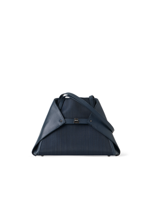 Designer Ai Small Schultertasche - Dunkelblau - Blau