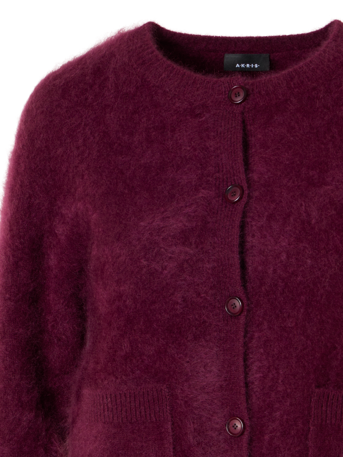 Designer Cardigan aus Cloud Cashmere - Rot