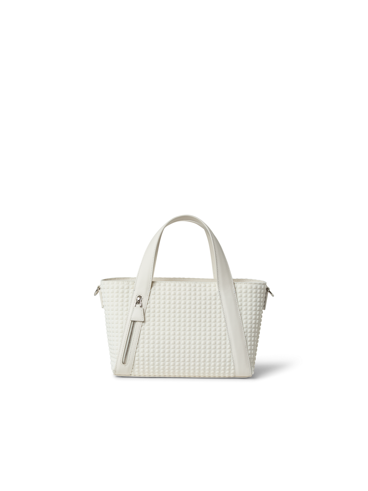 Designer Alexa Little Zip Top Handle Tote - Weiss