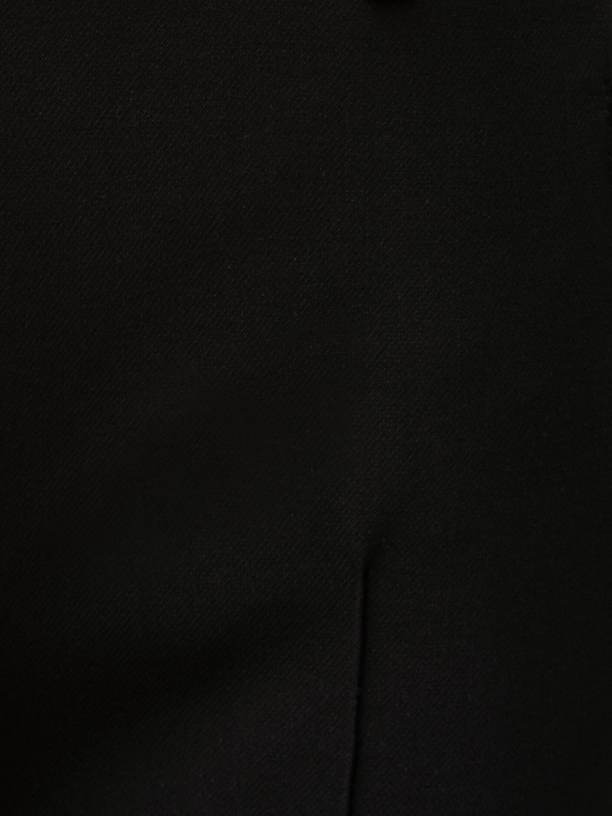 Designer Jersey-Hose mit geradem Bein - Schwarz