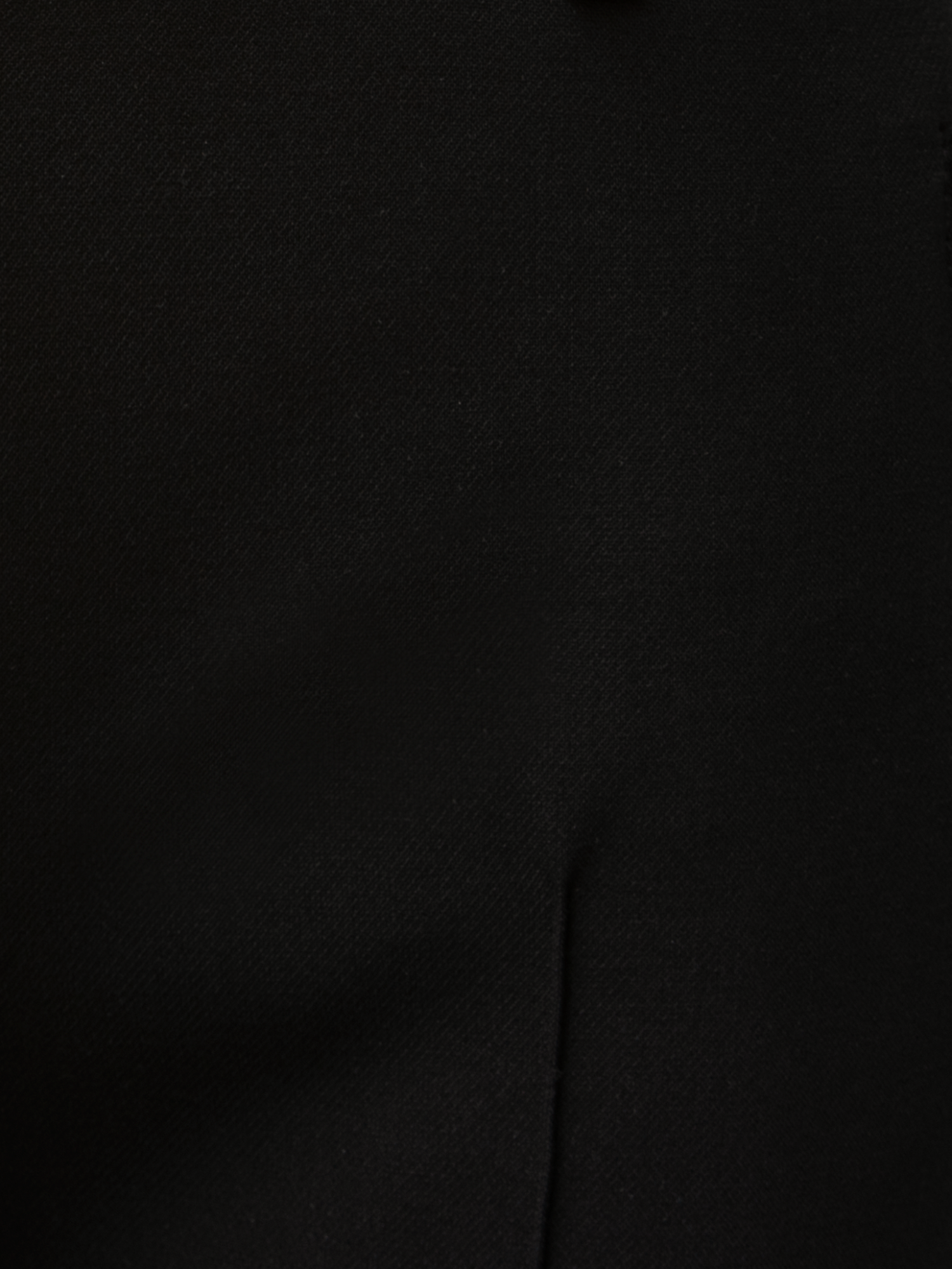 Designer Jersey-Hose mit geradem Bein - Schwarz