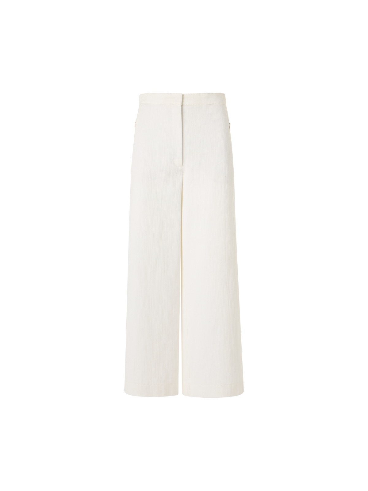 Designer Filip Wide-Leg Hose aus Baumwoll-Stretch-Denim - Ecru