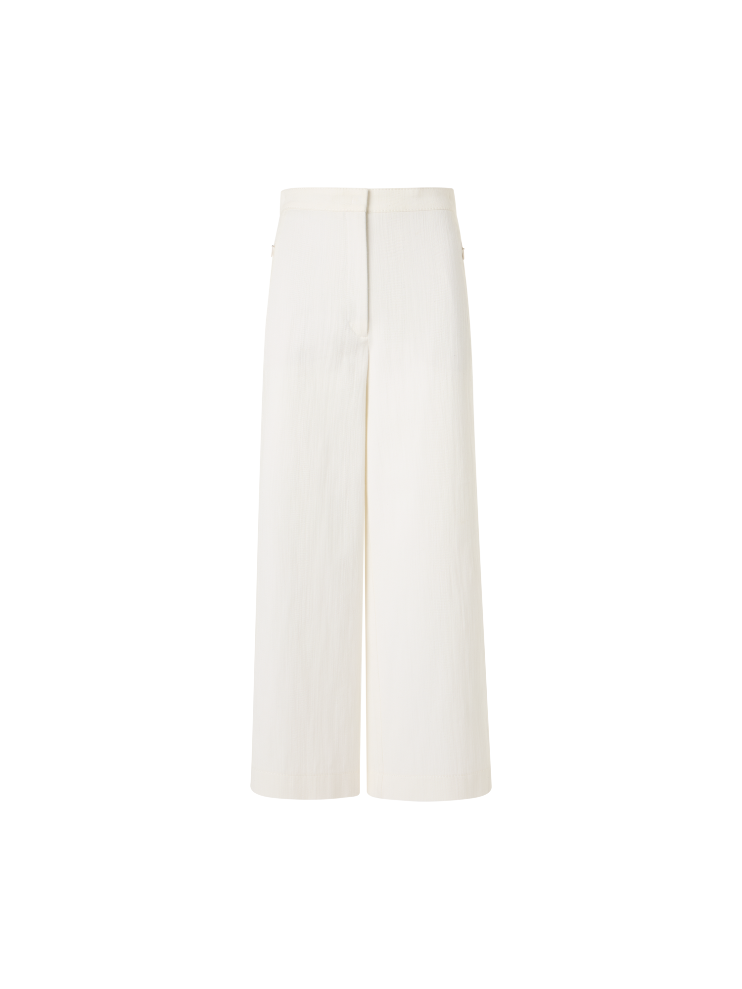 Designer Filip Wide-Leg Hose aus Baumwoll-Stretch-Denim - Ecru