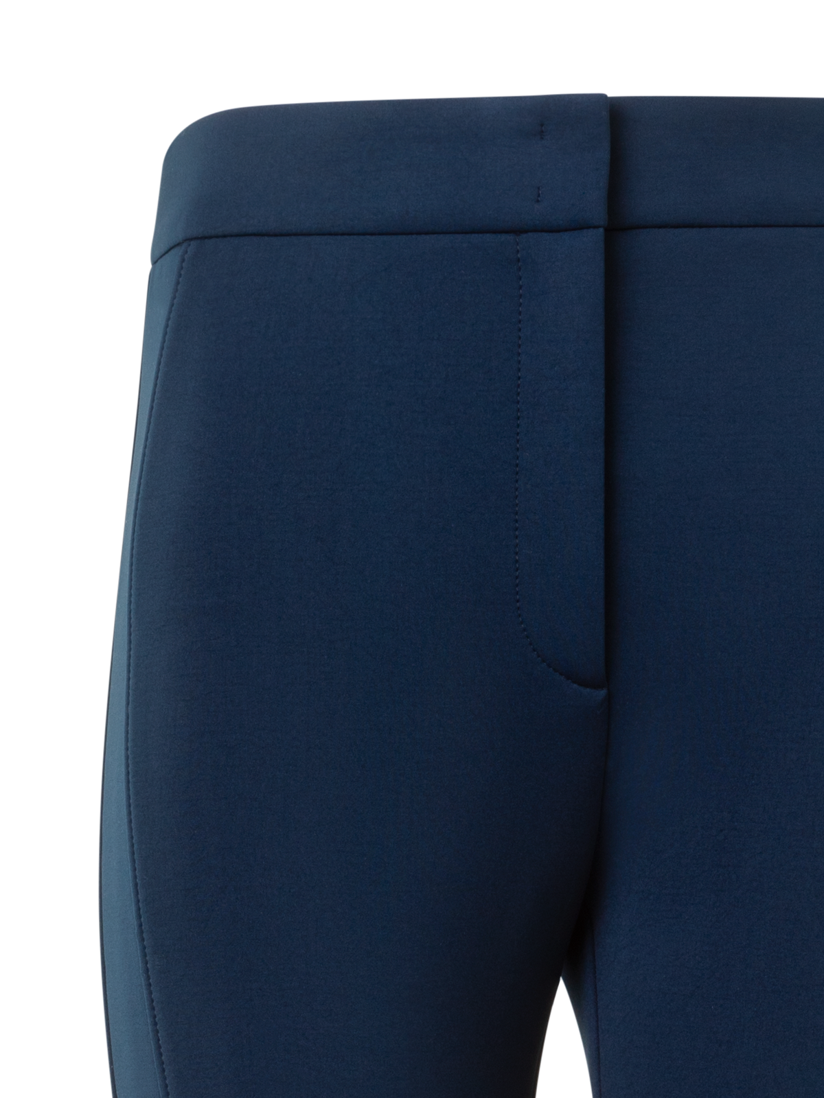 Designer Schlaghose aus Neopren - Dunkelblau - Blau