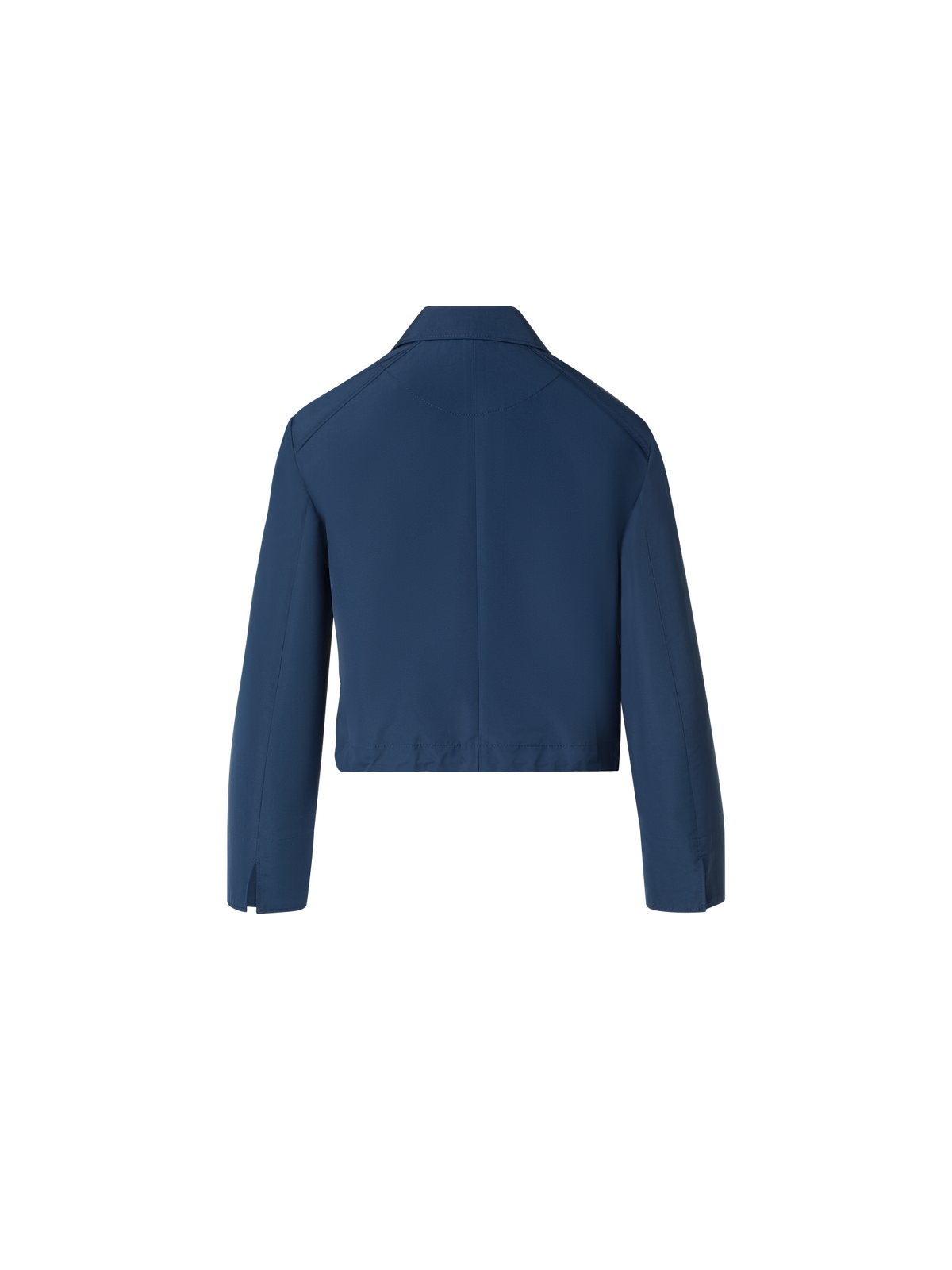 Designer Kurze Techno-Taft-Jacke - Dunkelblau - Blau