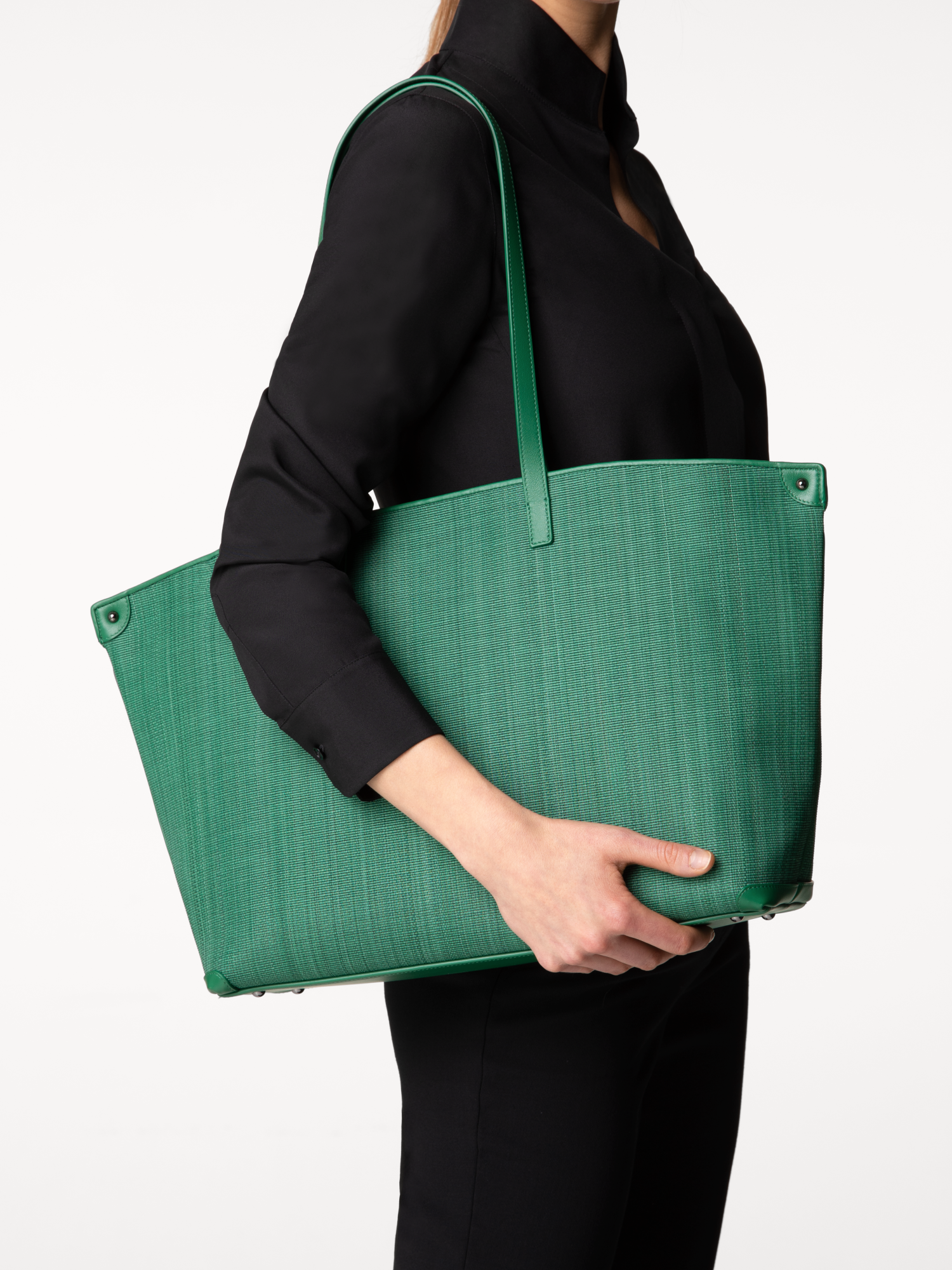 Designer Ai Medium Shoulder Tote - Grün 
