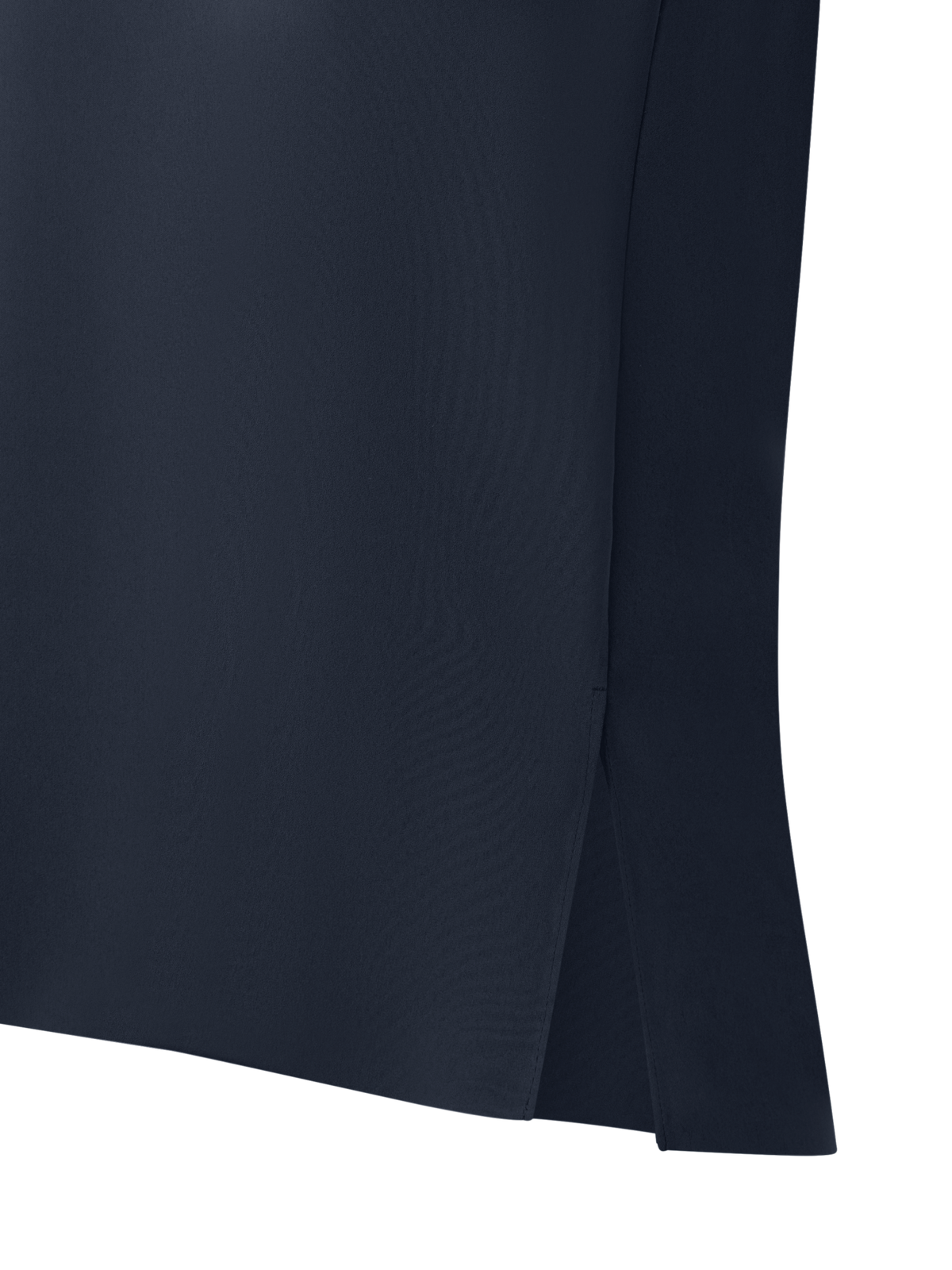 Designer Ärmellose Laser Cut Bluse - Dunkelblau - Blau