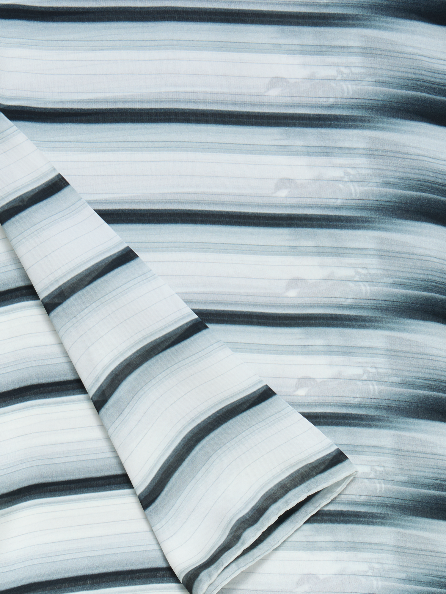 Designer Schal mit Car Stripes Druck