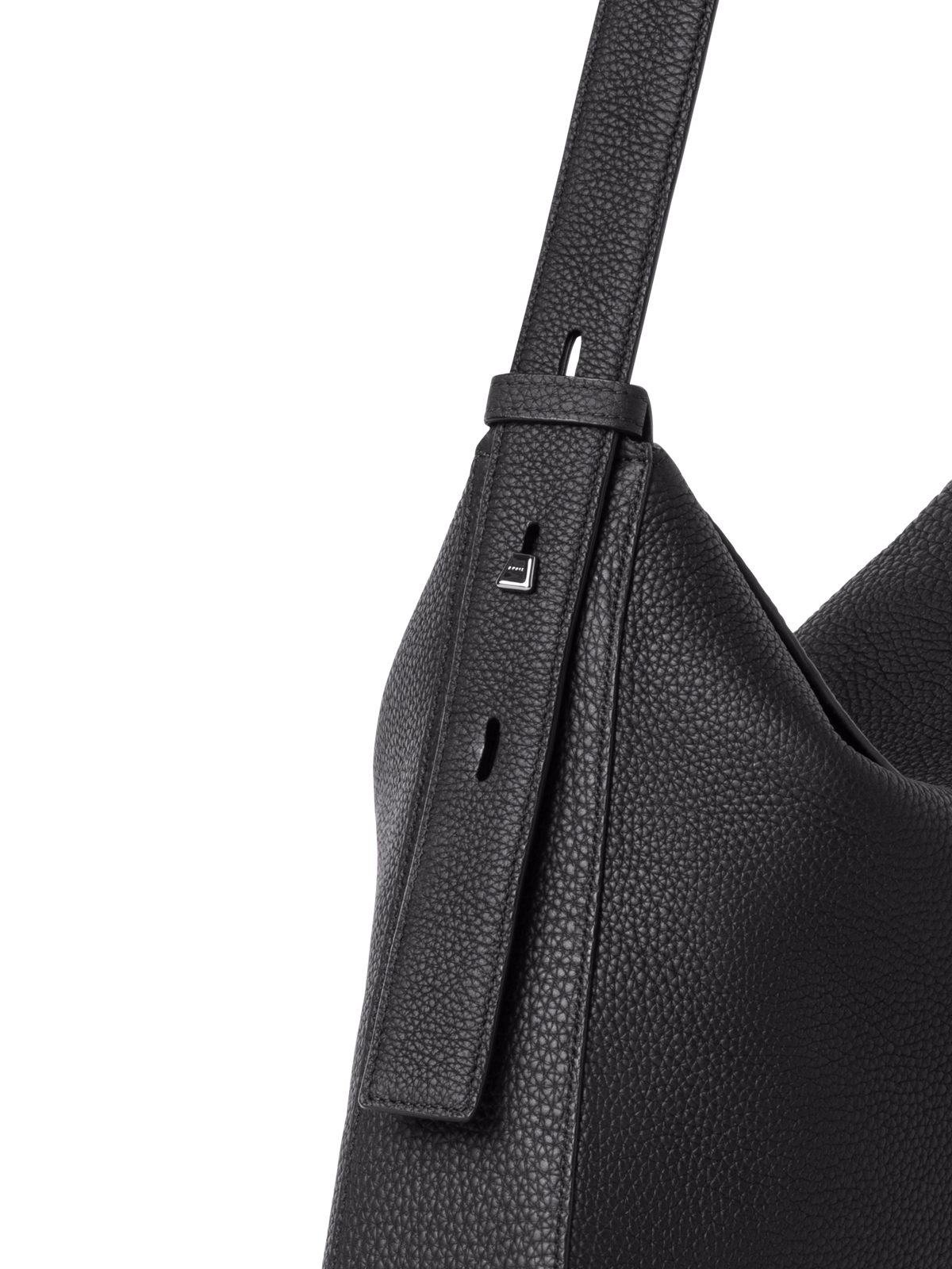 Designer Anna Medium Hobo Bag - Schwarz