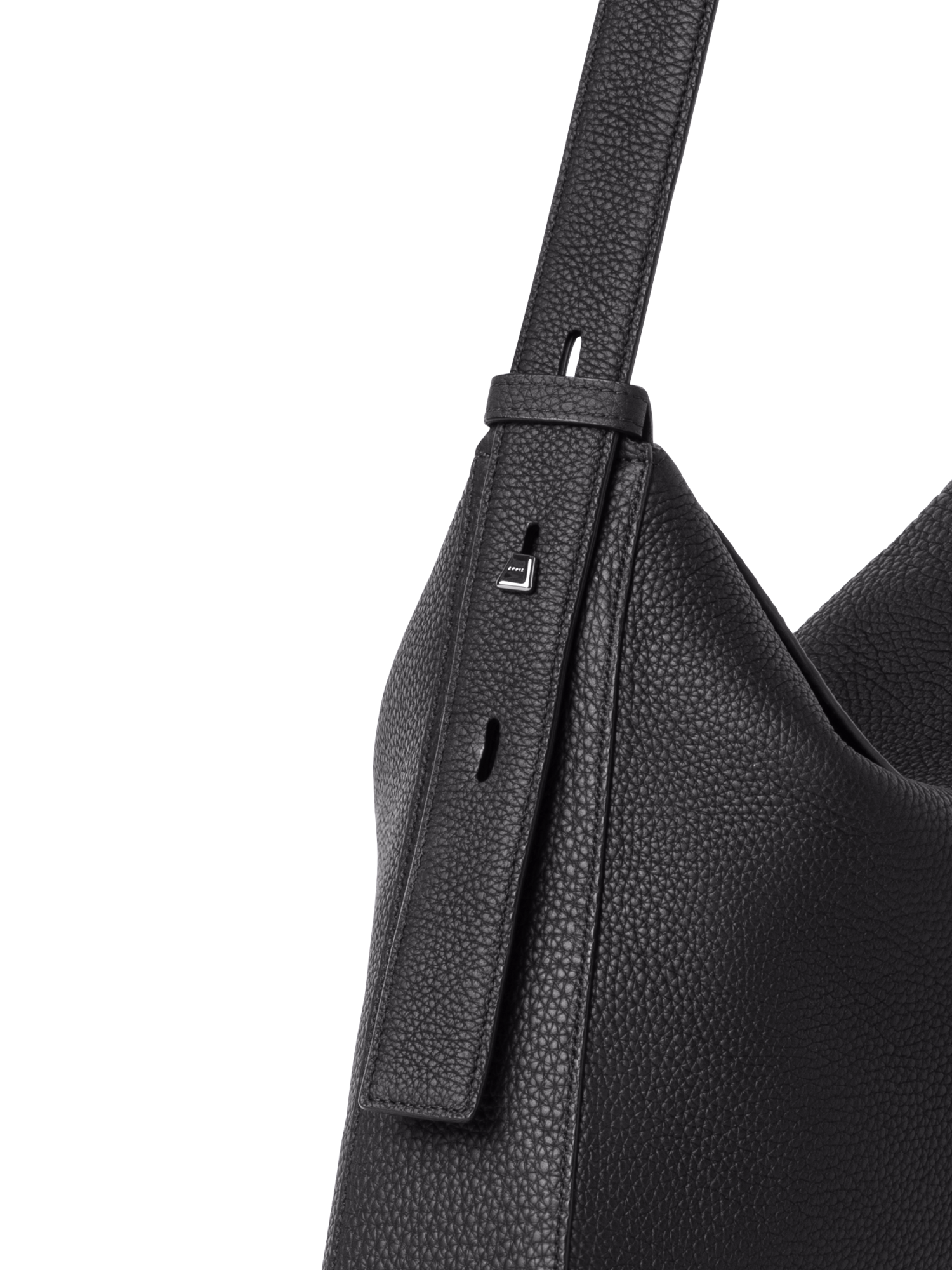 Designer Anna Medium Hobo Bag - Schwarz