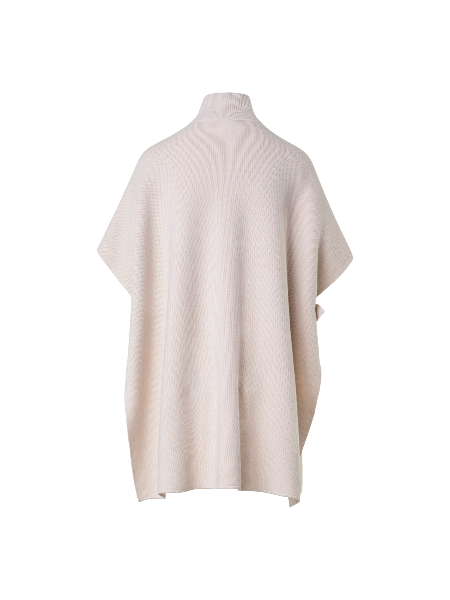 Designer Cape aus 100% Kaschmir Piqué - Beige