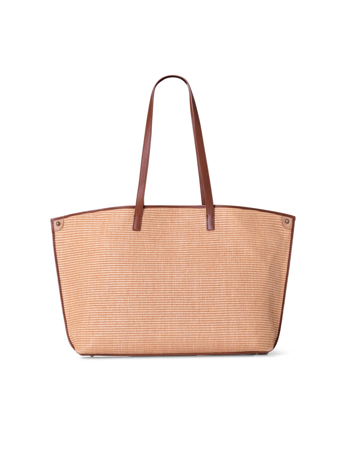 Designer Ai Medium Shoulder Tote - Beige - Braun