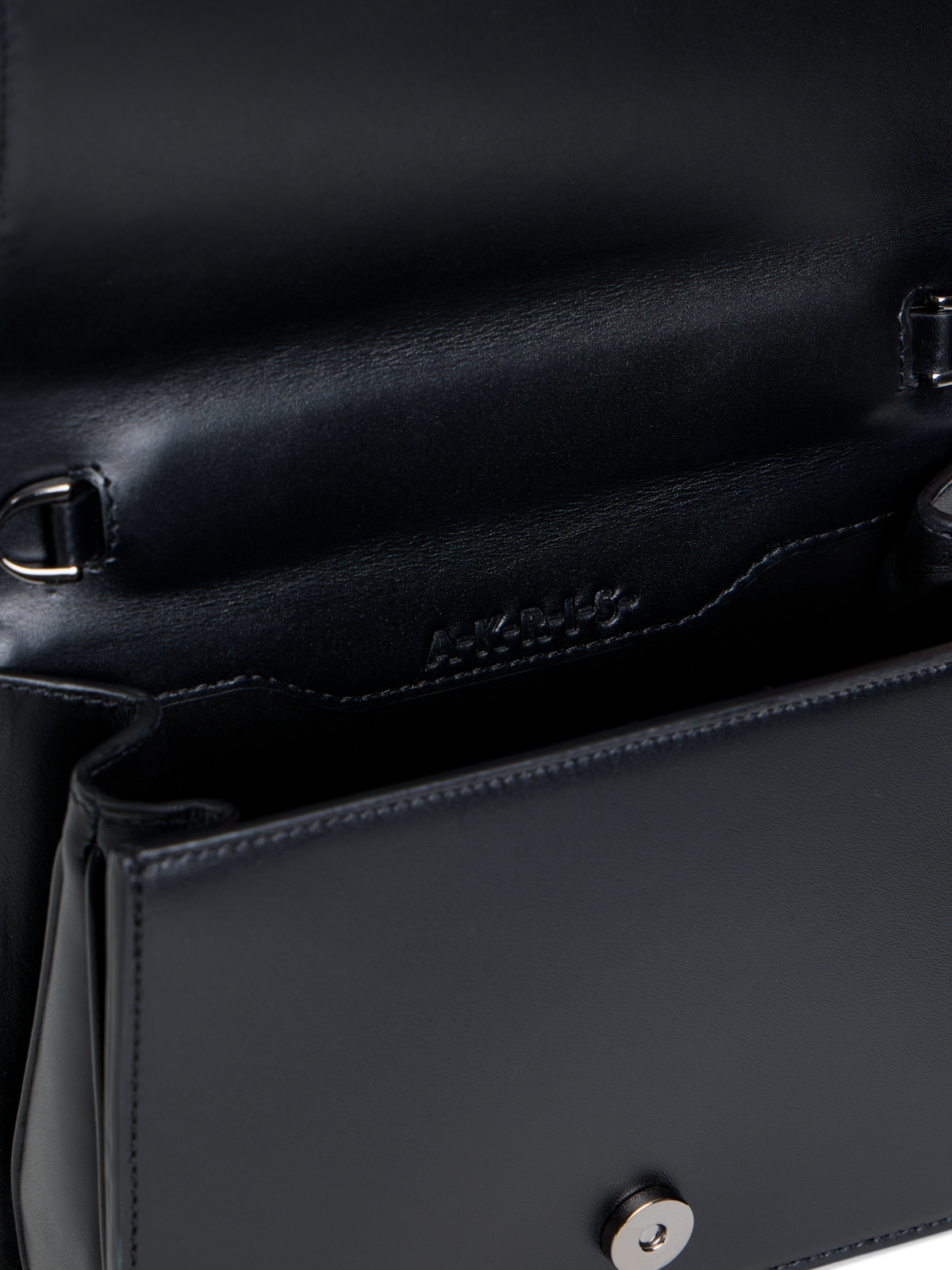 Designer Alice Mini Top Handle Tasche - Schwarz