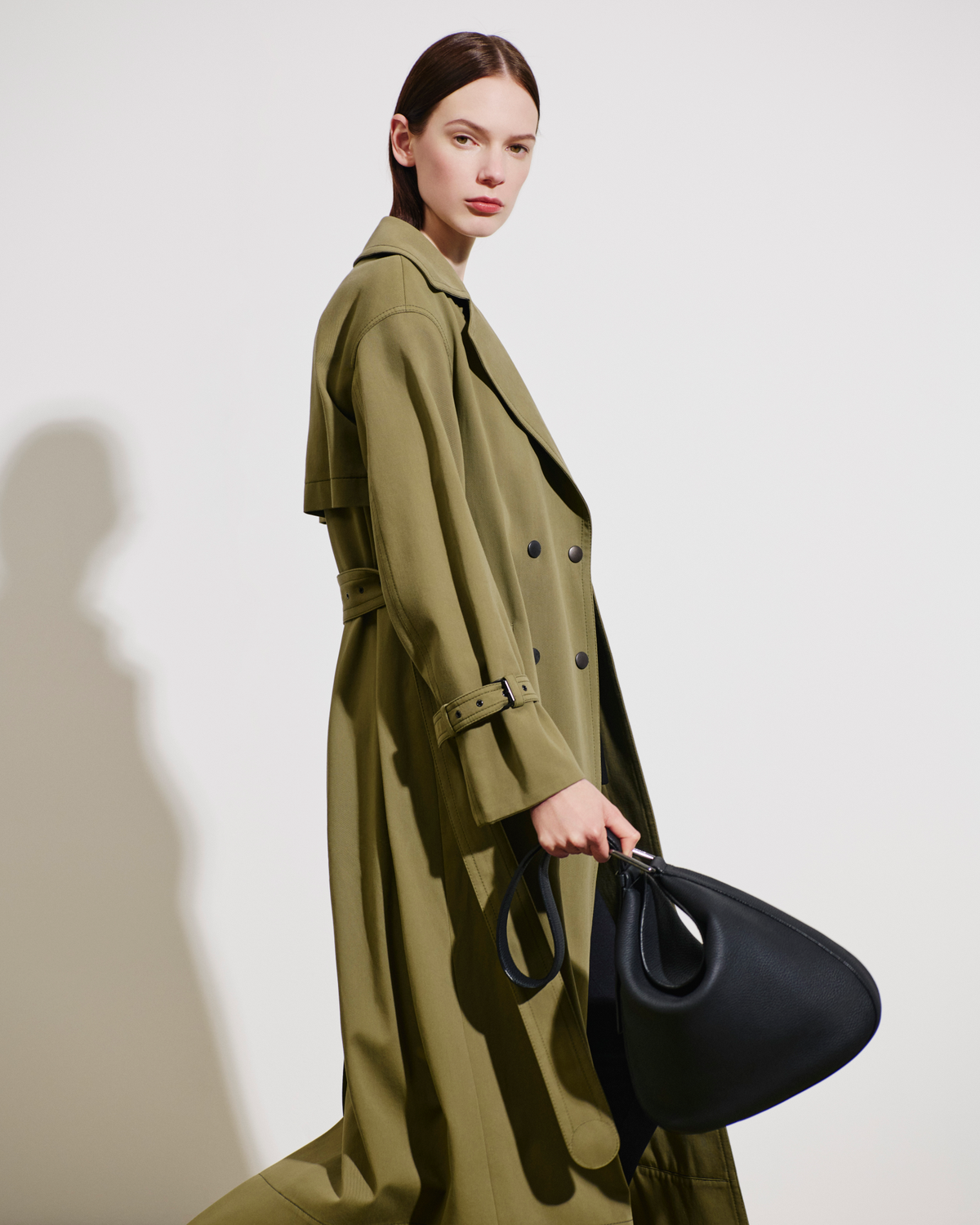 Designer Anna Medium Hobo - Schwarz #editorial