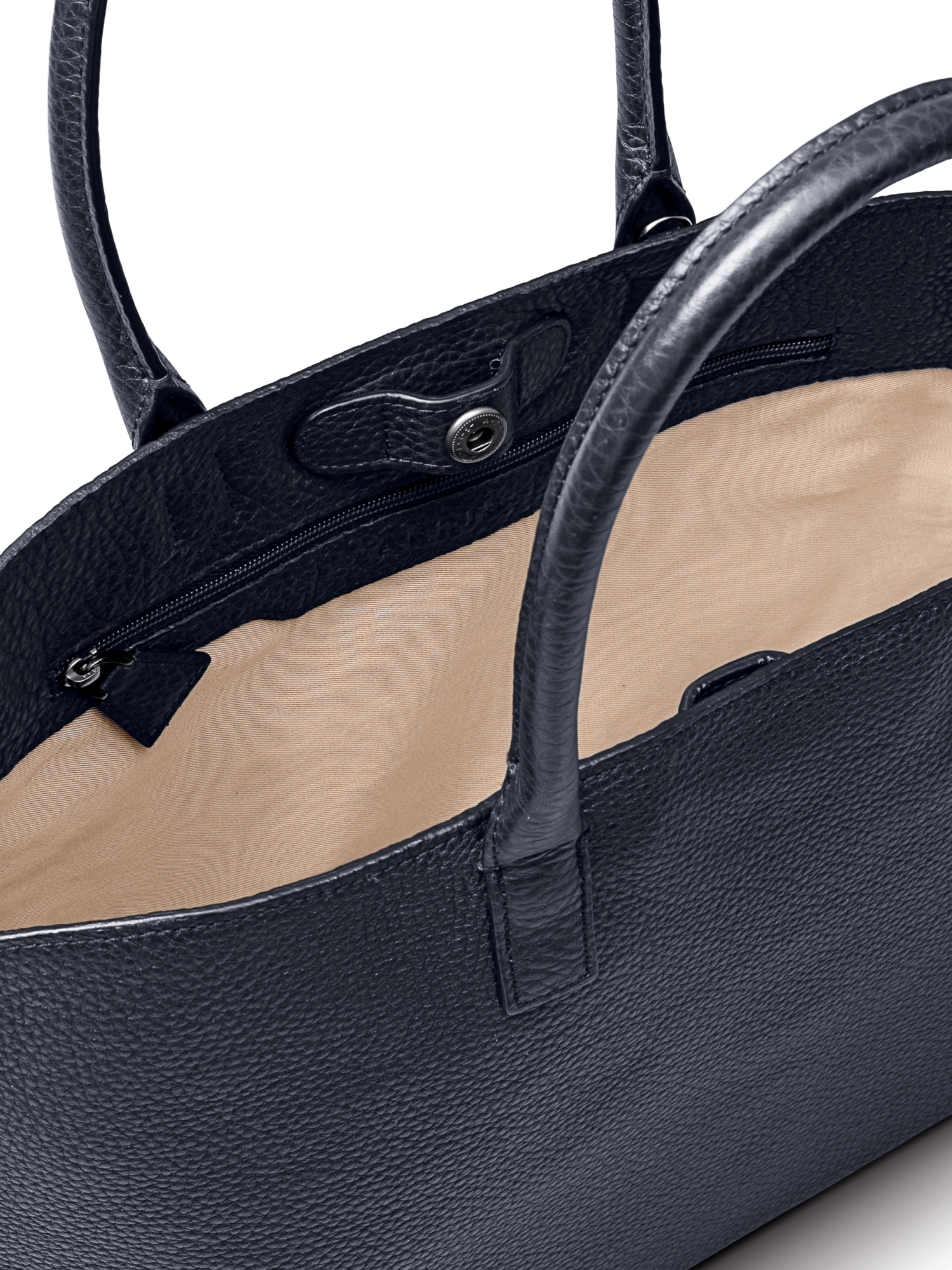 Designer Ai Small Top Handle Tote - Dunkelblau - Blau