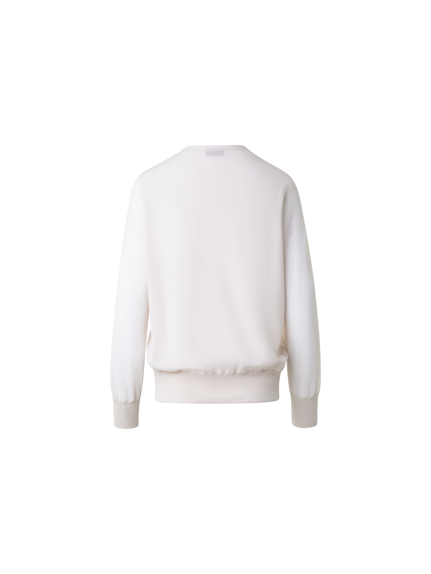 Designer Leichter Cardigan aus Baumwollmischung - Grau - Beige