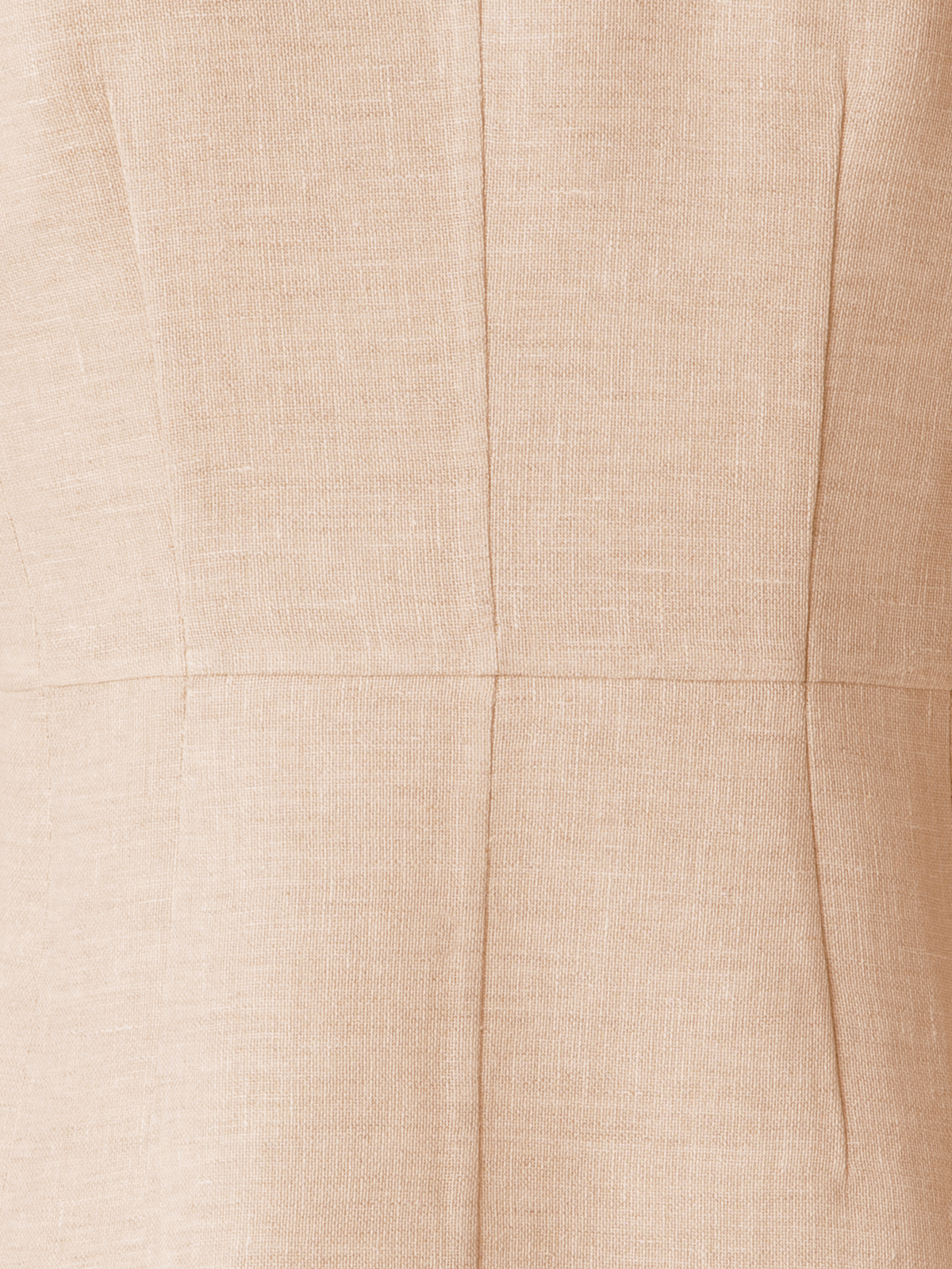 Designer Taillierte Jacke aus Leinen-Doubleface - Rosa