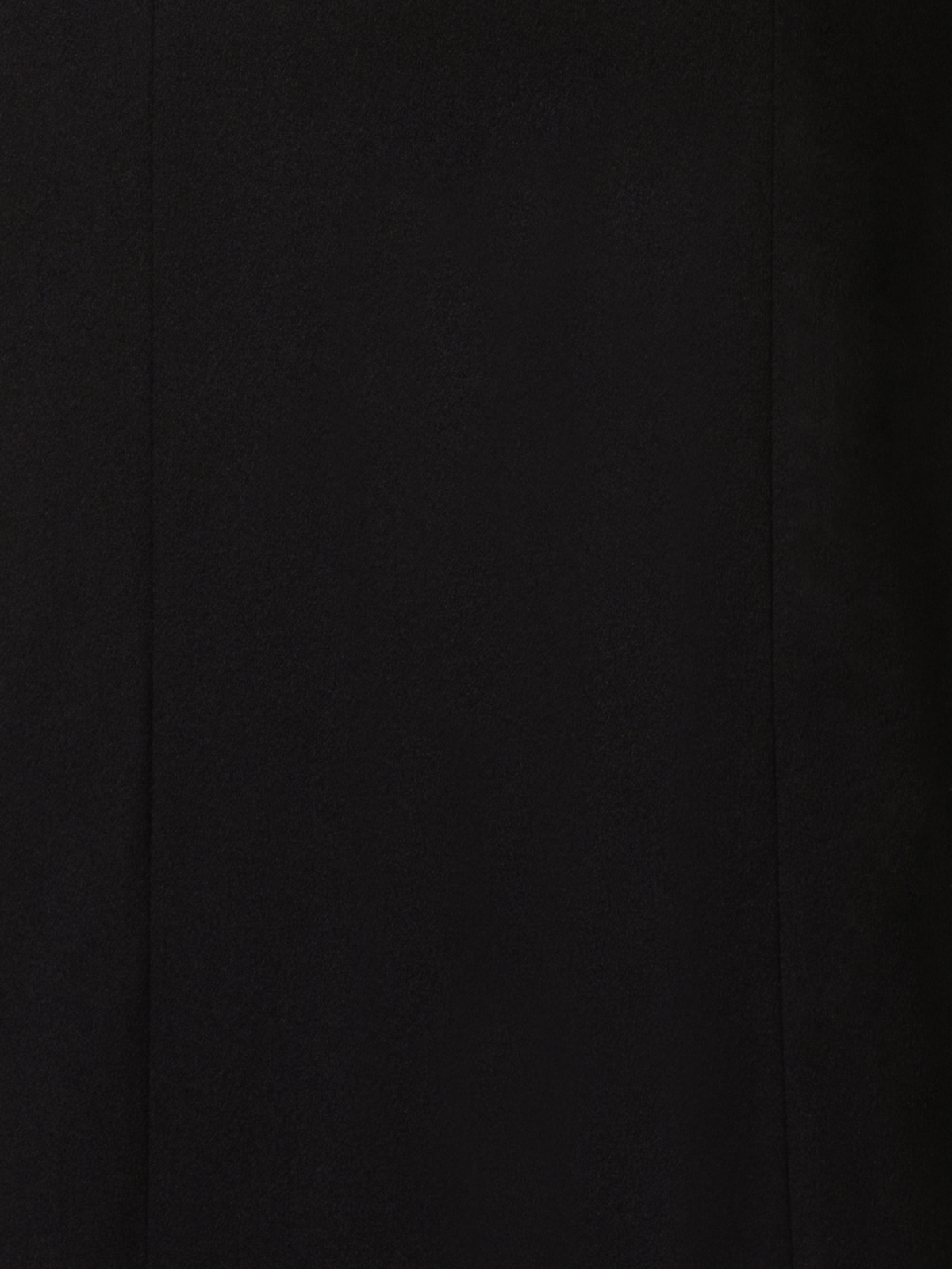 Designer Kaschmirmantel mit Storm-System® Finish - Schwarz