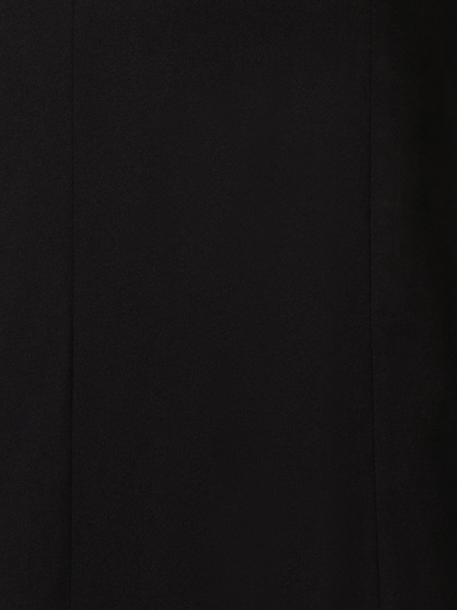 Designer Kaschmirmantel mit Storm-System® Finish - Schwarz