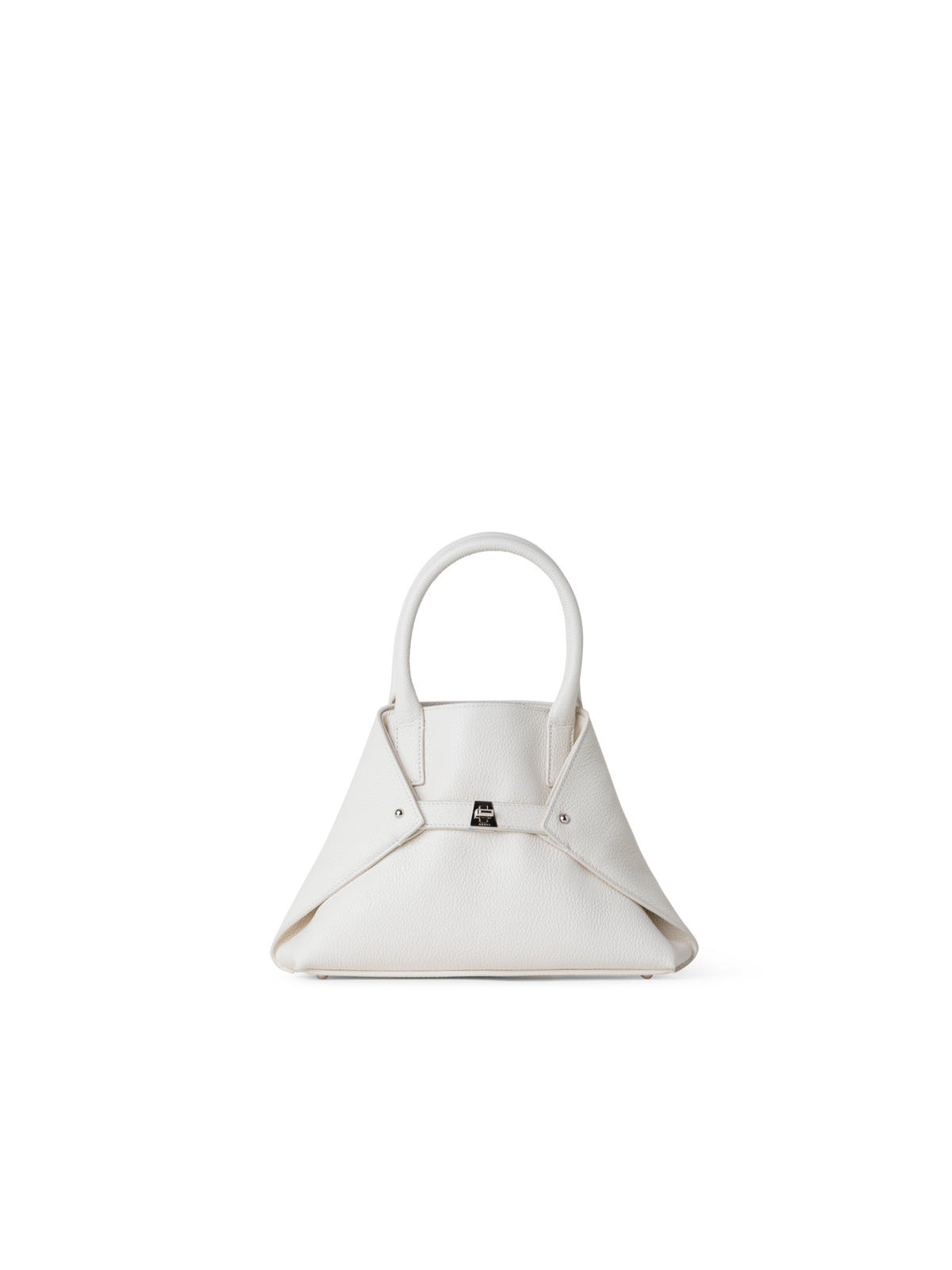 Designer Ai Little Top Handle Tote - Weiss