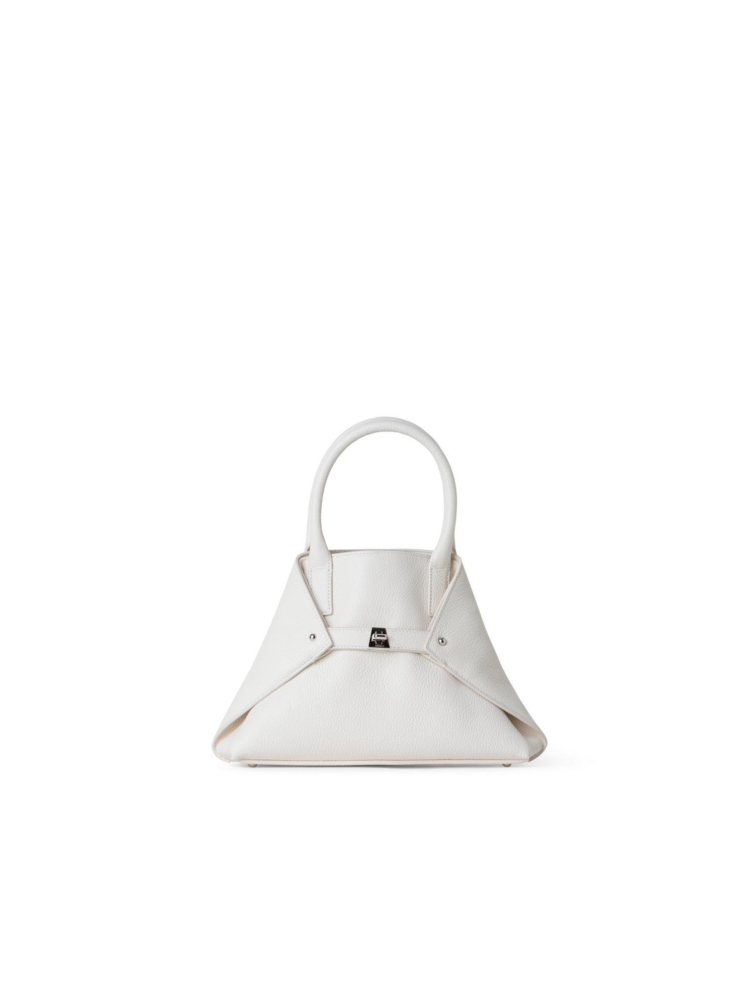 Designer Ai Little Top Handle Tote - Weiss