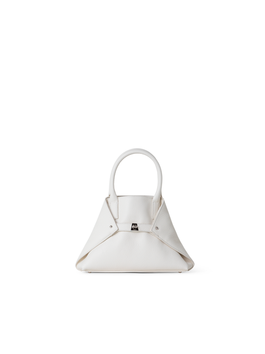Designer Ai Little Top Handle Tote - Weiss