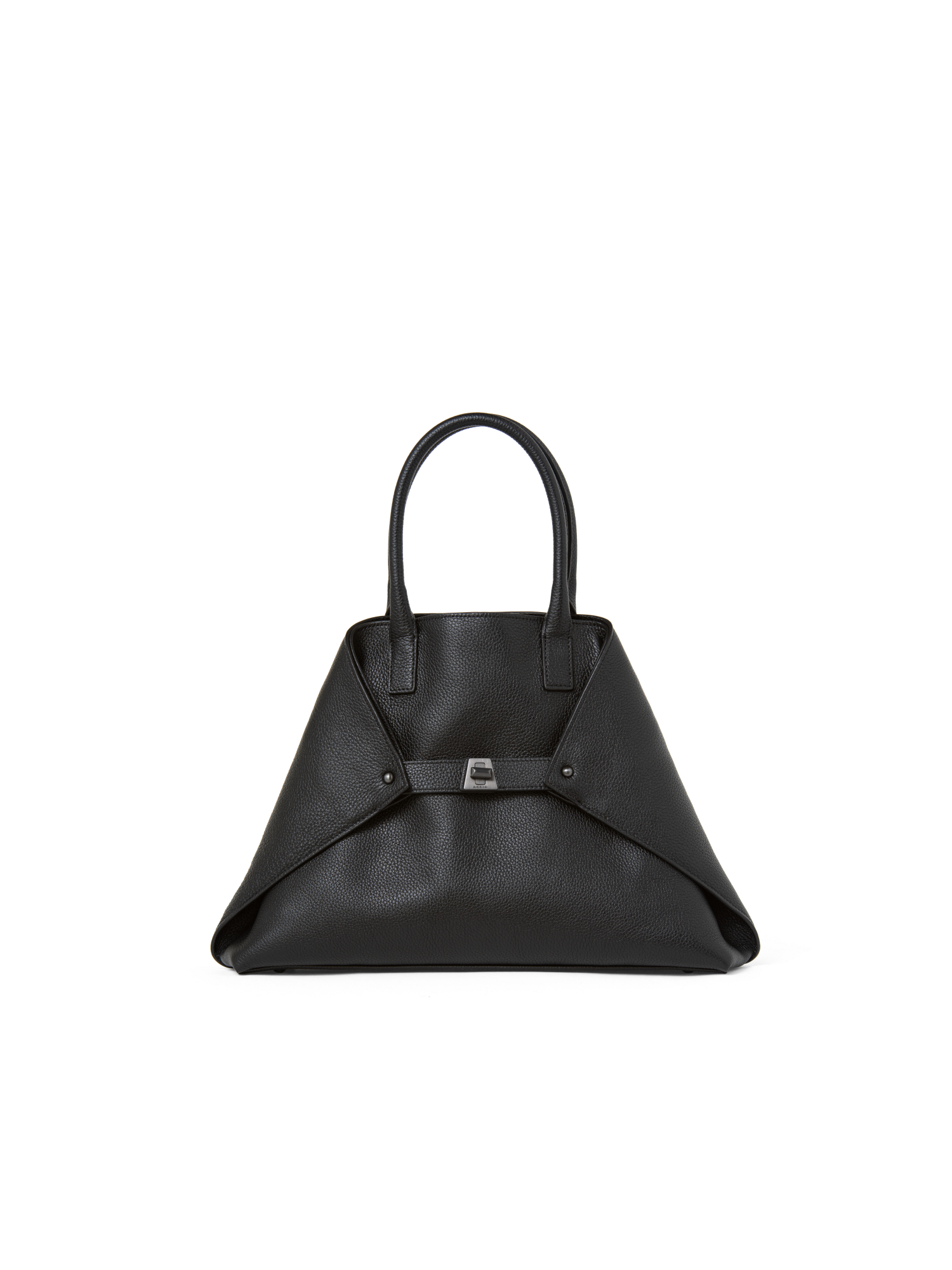 Designer Ai Small Top Handle Tote - Schwarz