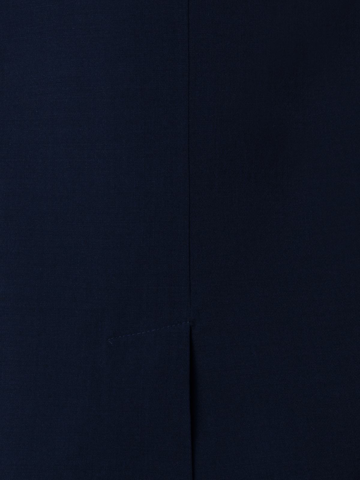 Designer Langer Blazer aus Woll-Doubleface - Dunkelblau - Blau