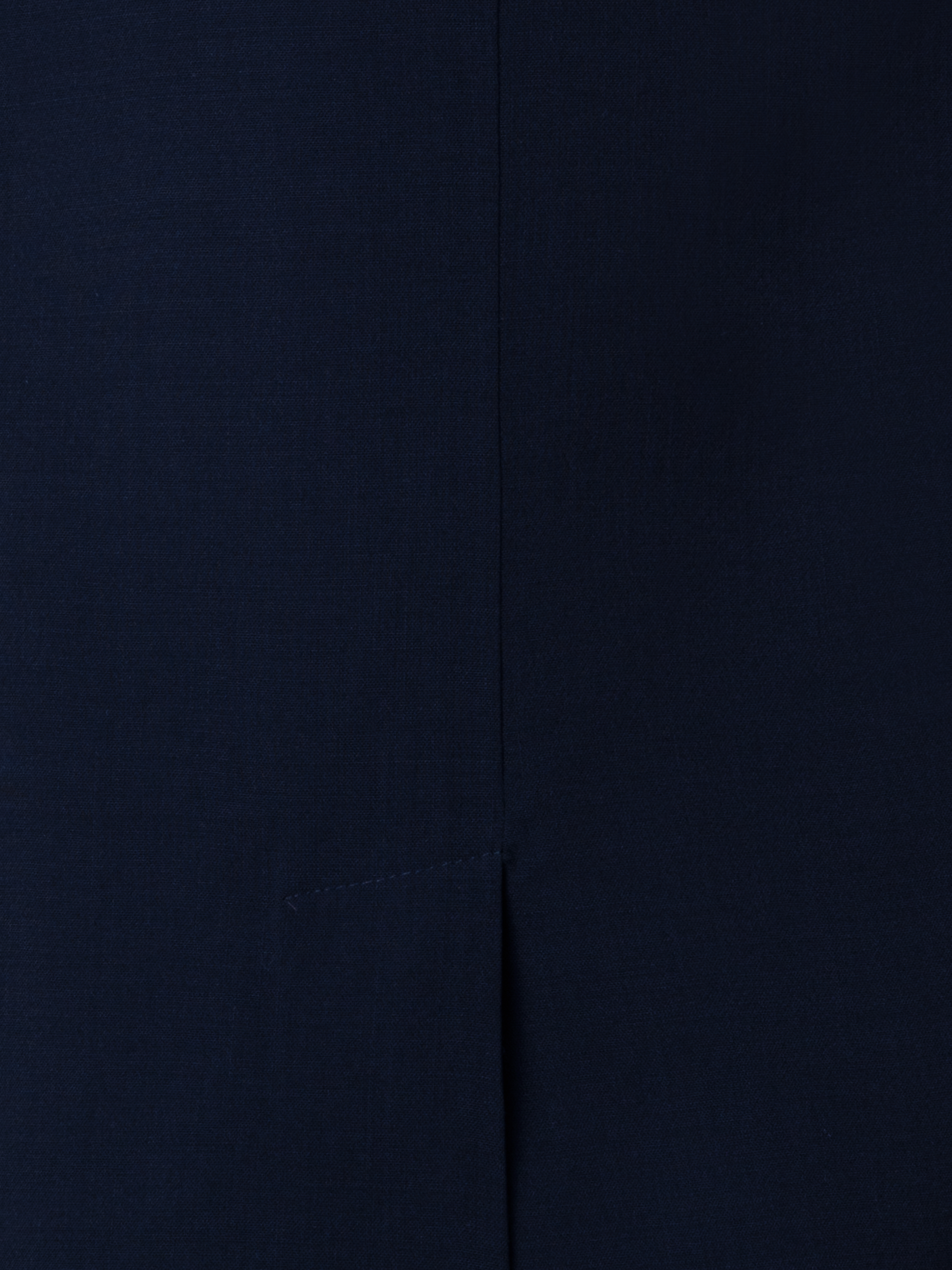 Designer Langer Blazer aus Woll-Doubleface - Dunkelblau - Blau